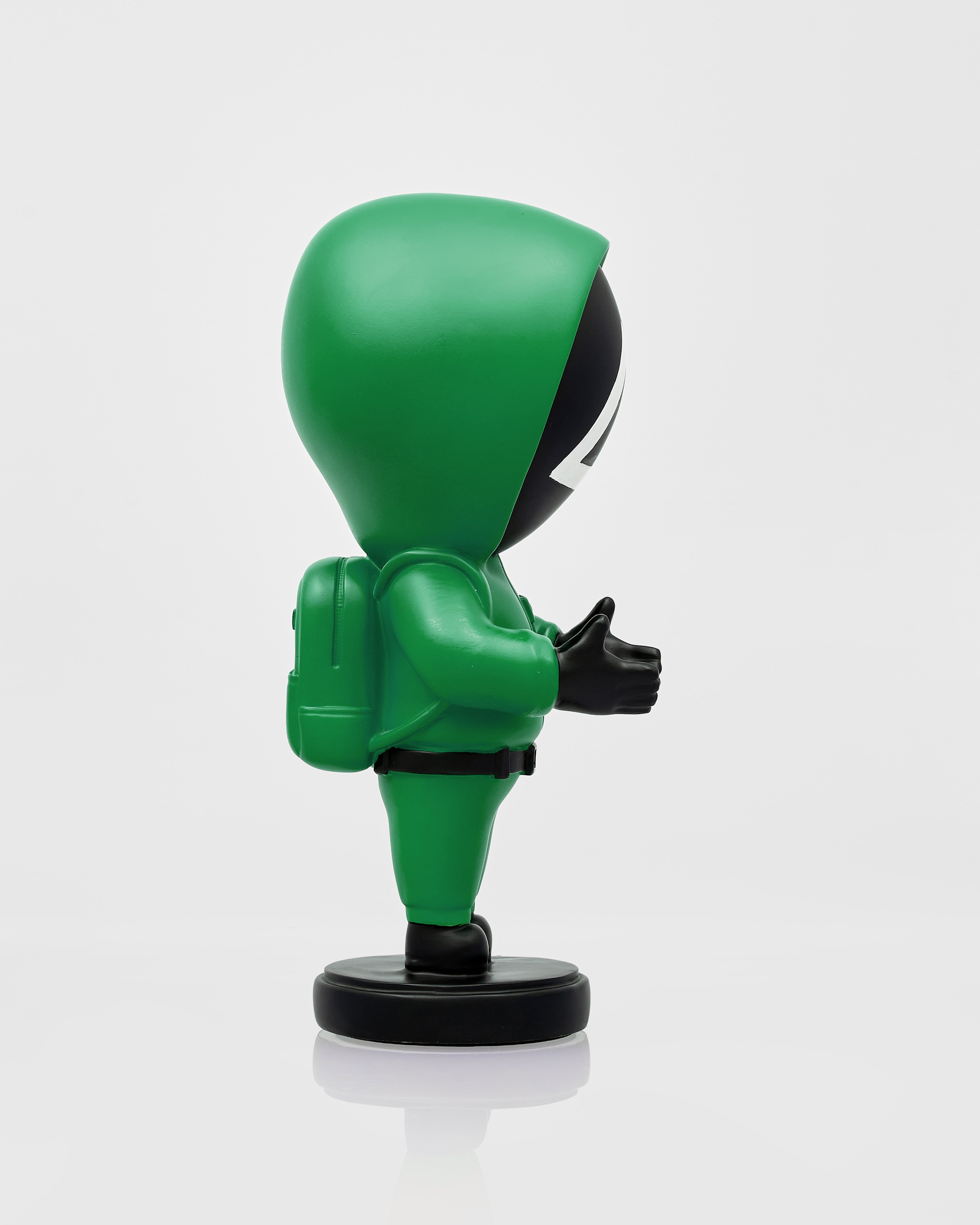 Masked Trio Figurine - Green