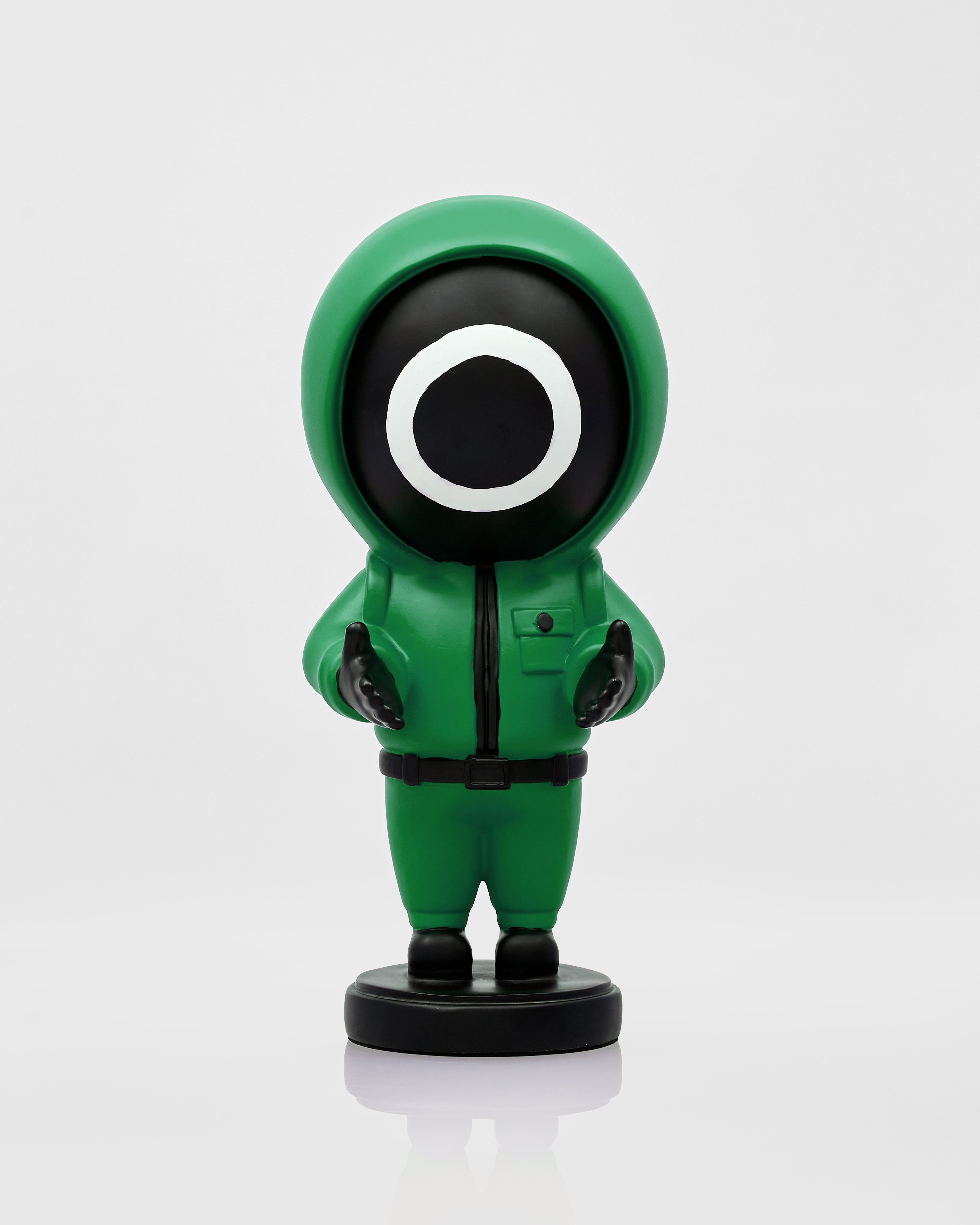 Masked Trio Figurine - Green