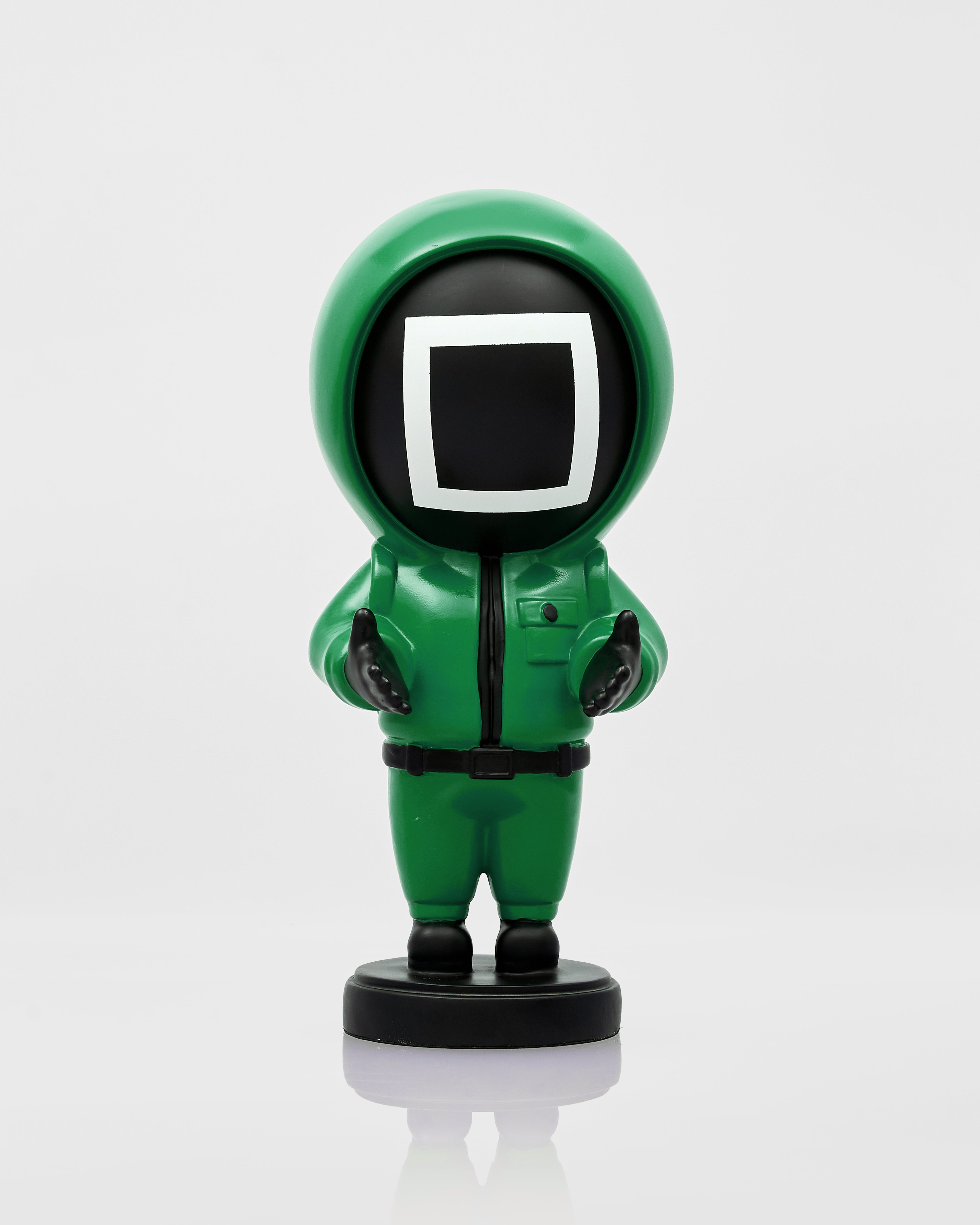 Masked Trio Figurine - Green