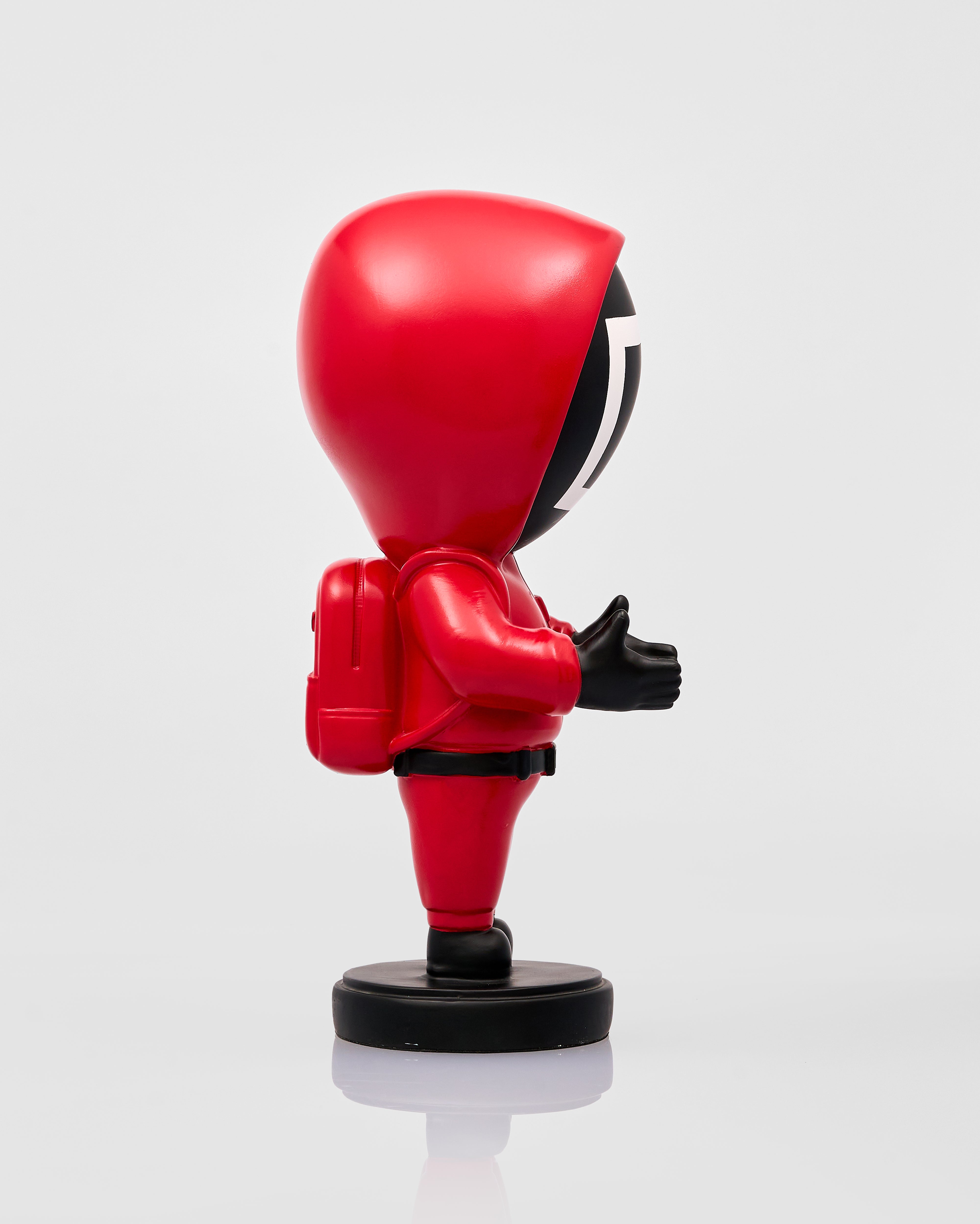 Crimson Masked Trio Figurines