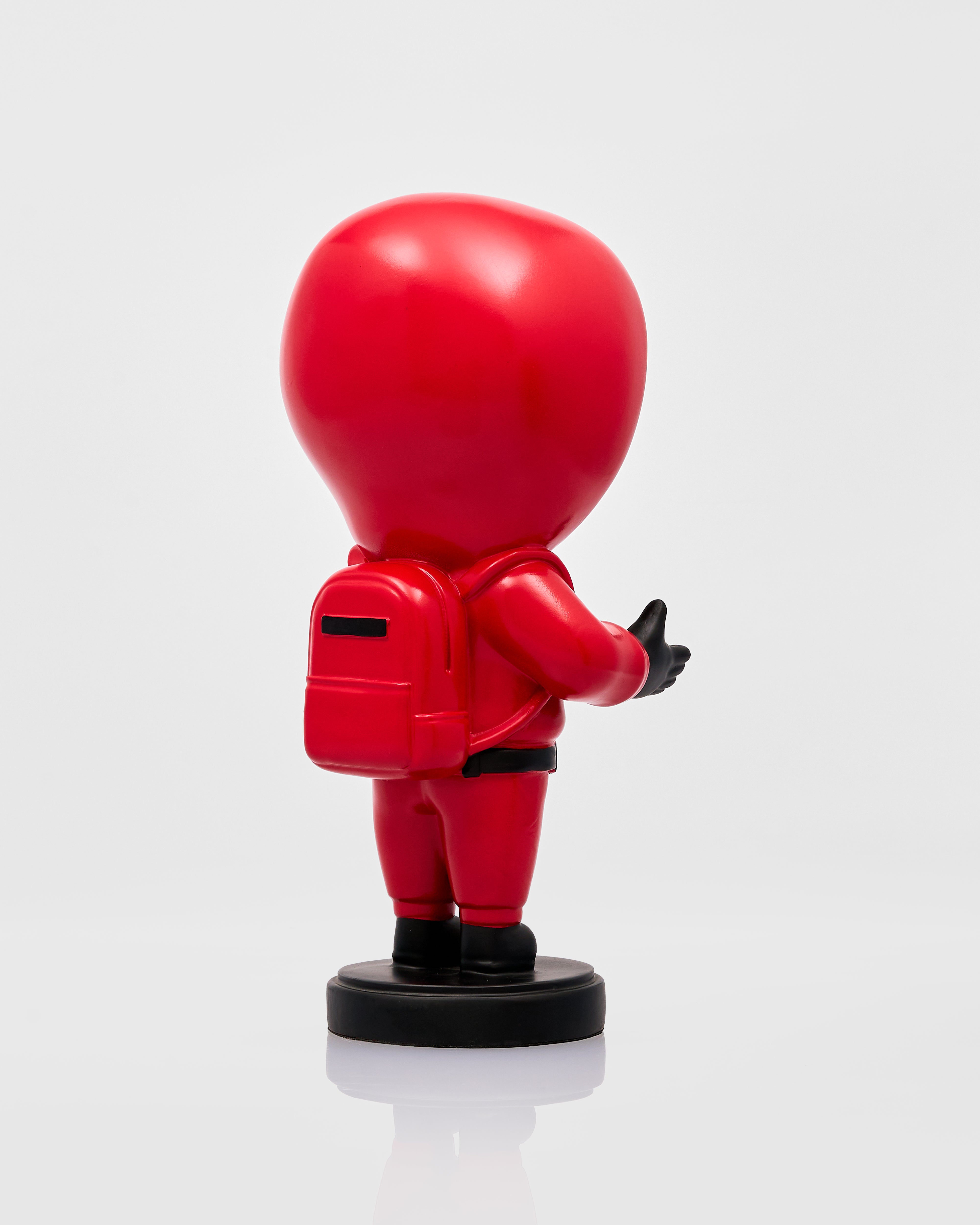 Crimson Masked Trio Figurines