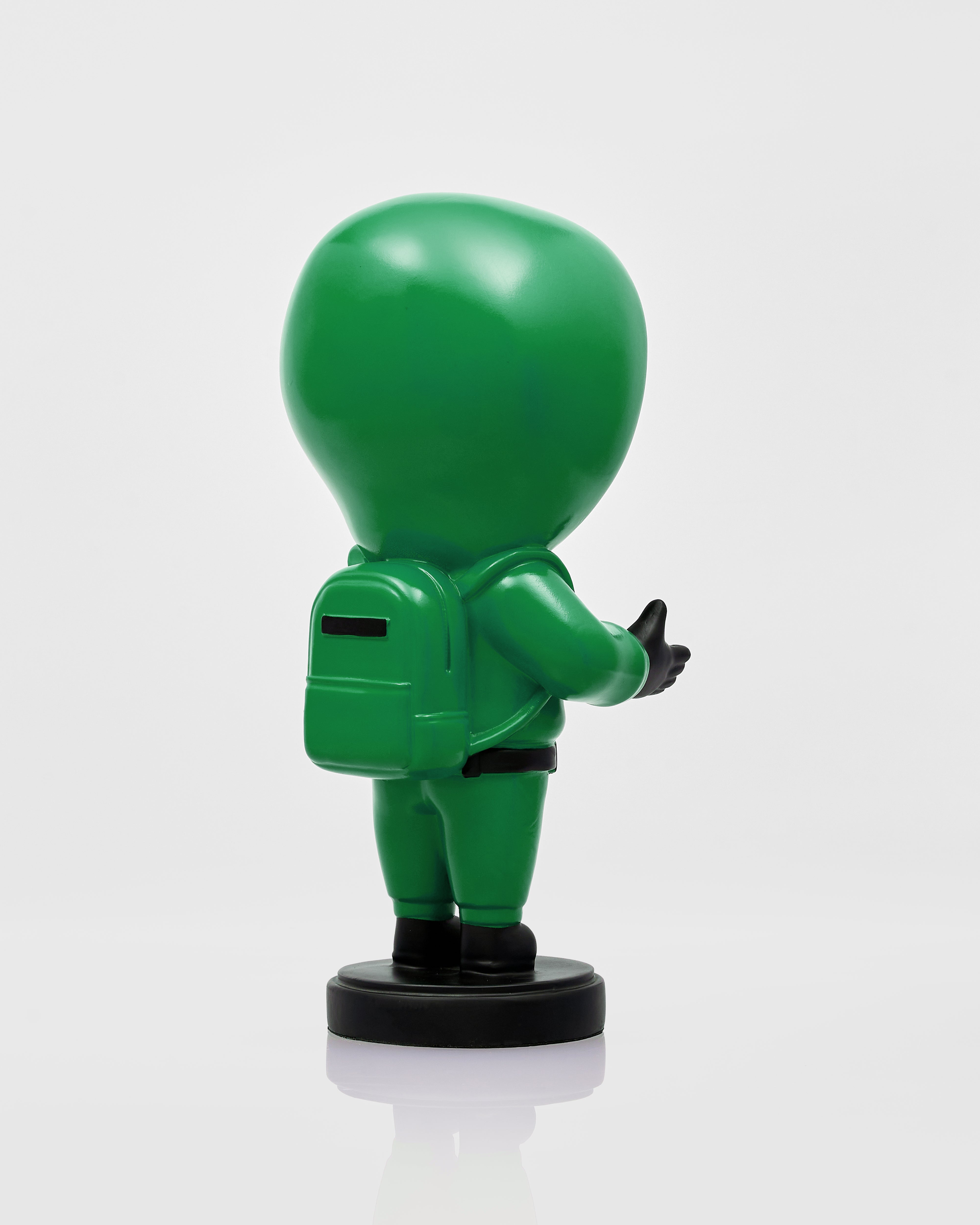 Masked Trio Figurine - Green