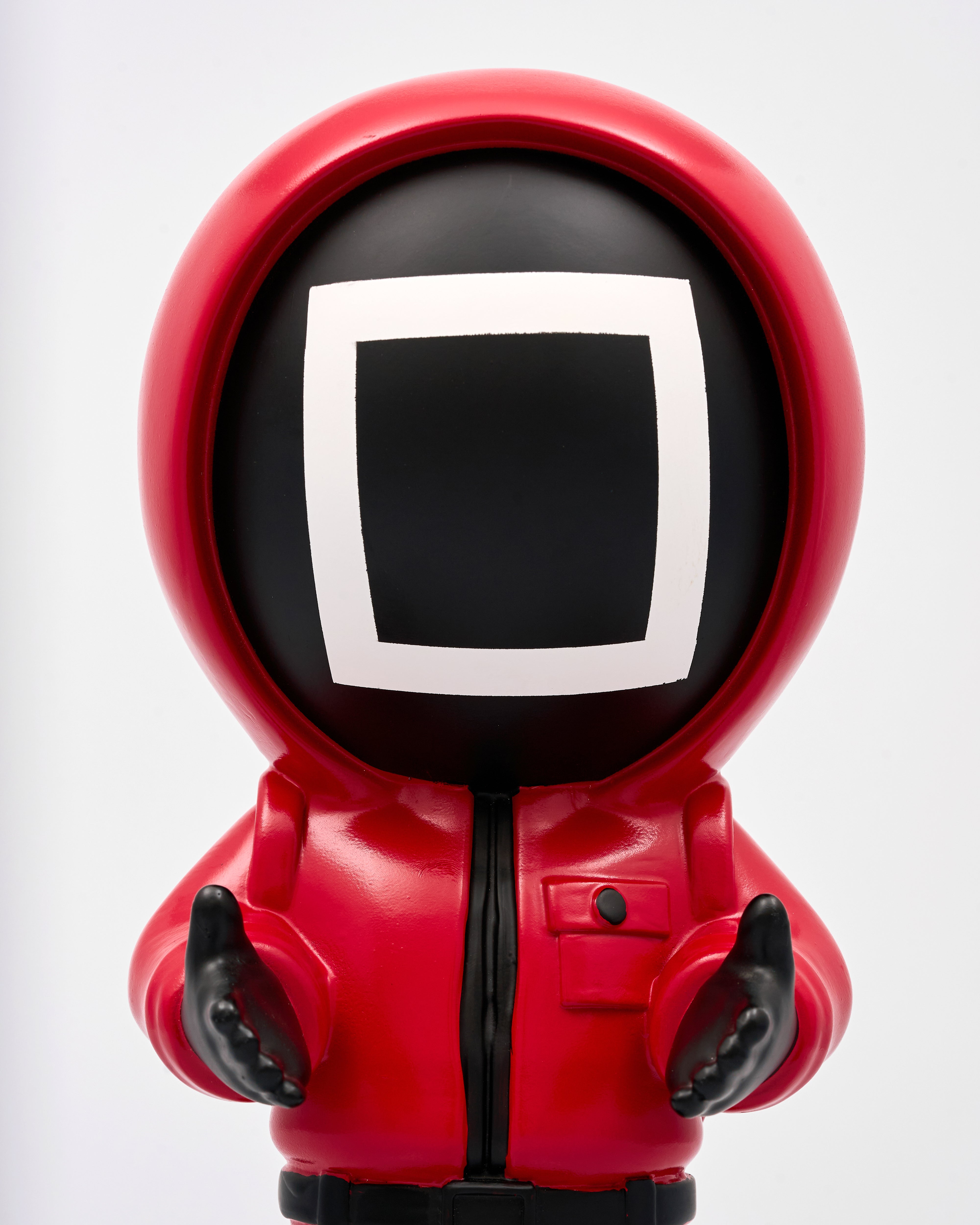 Crimson Masked Trio Figurines