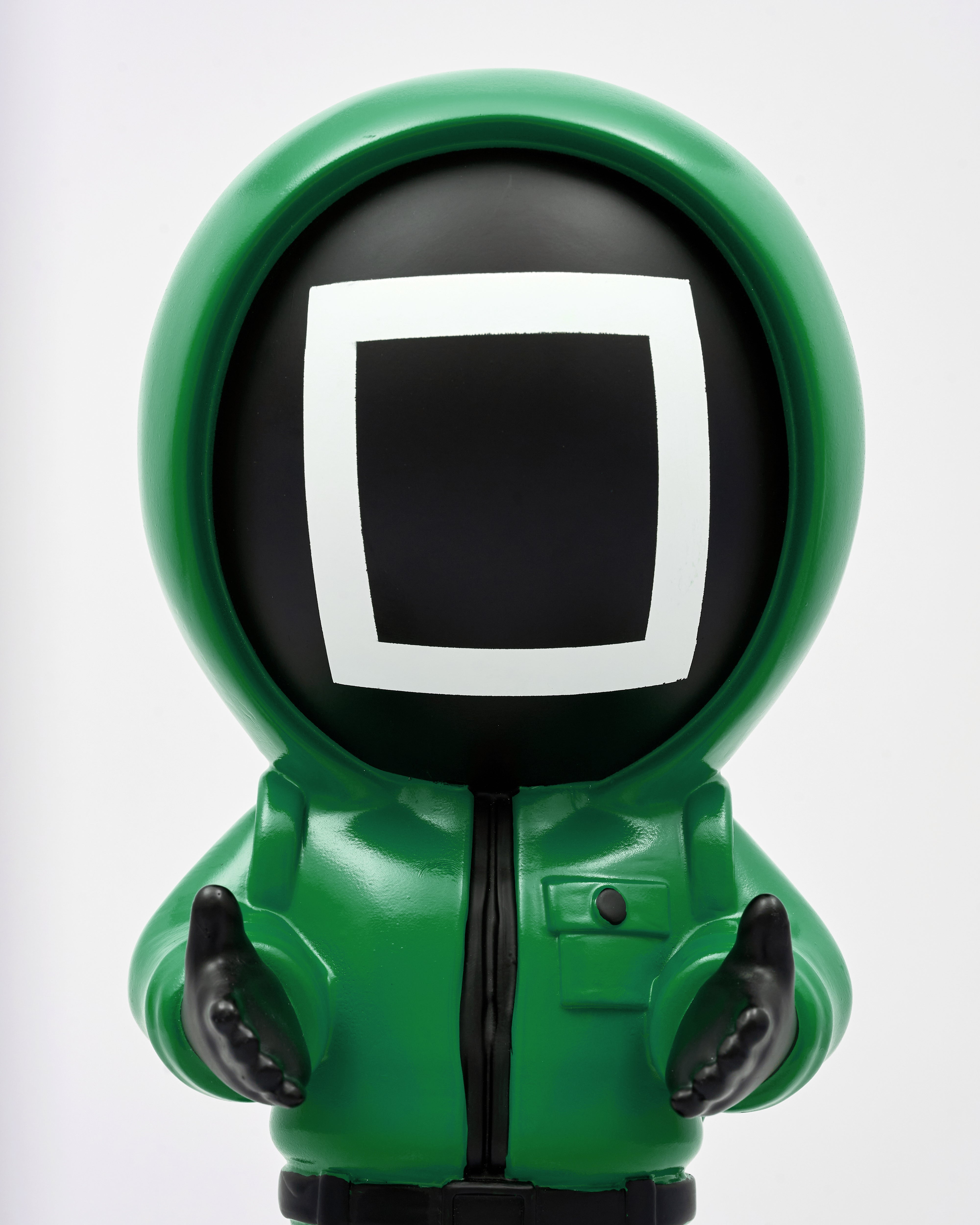 Masked Trio Figurine - Green