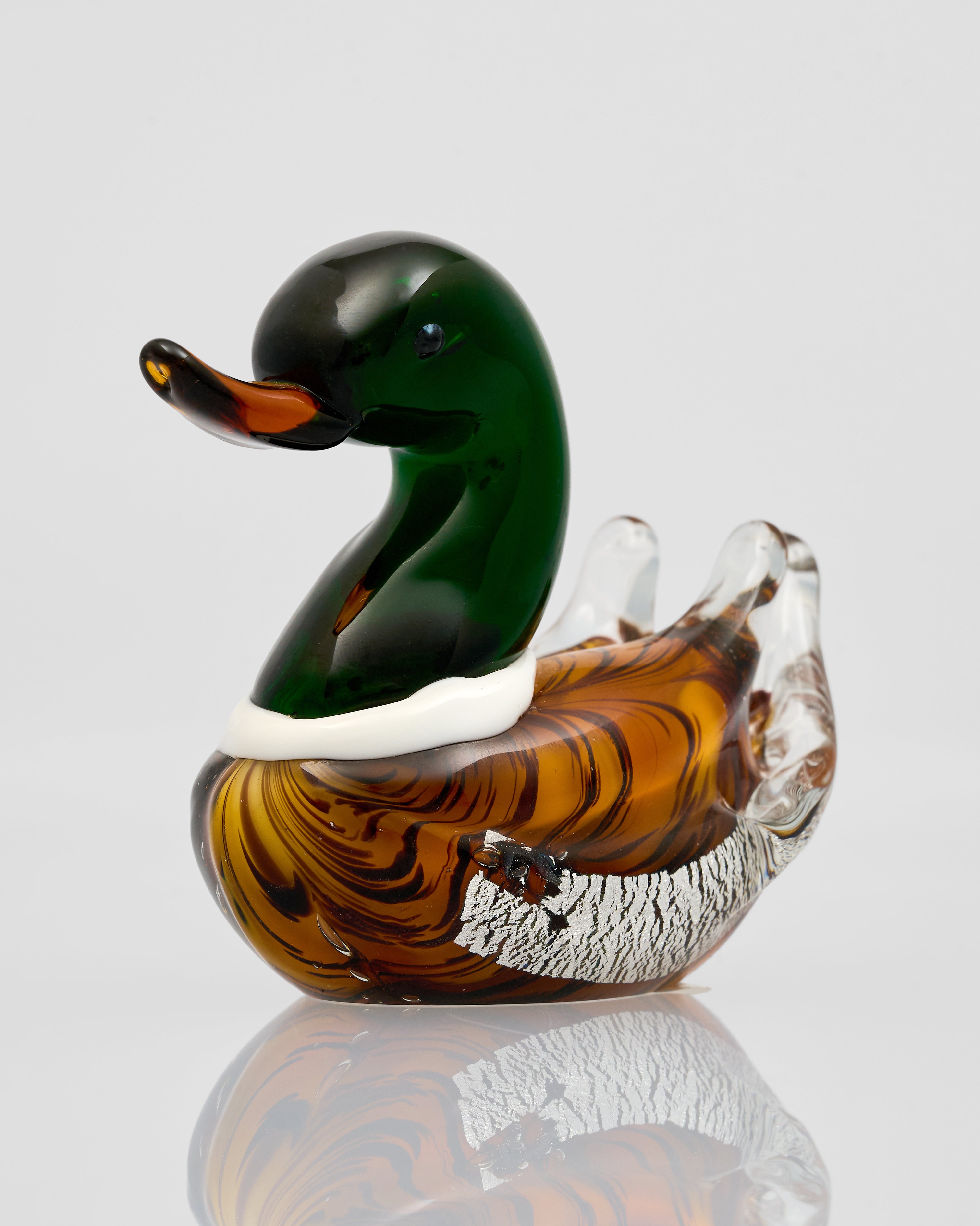 Small Duck Figurine Decor Set