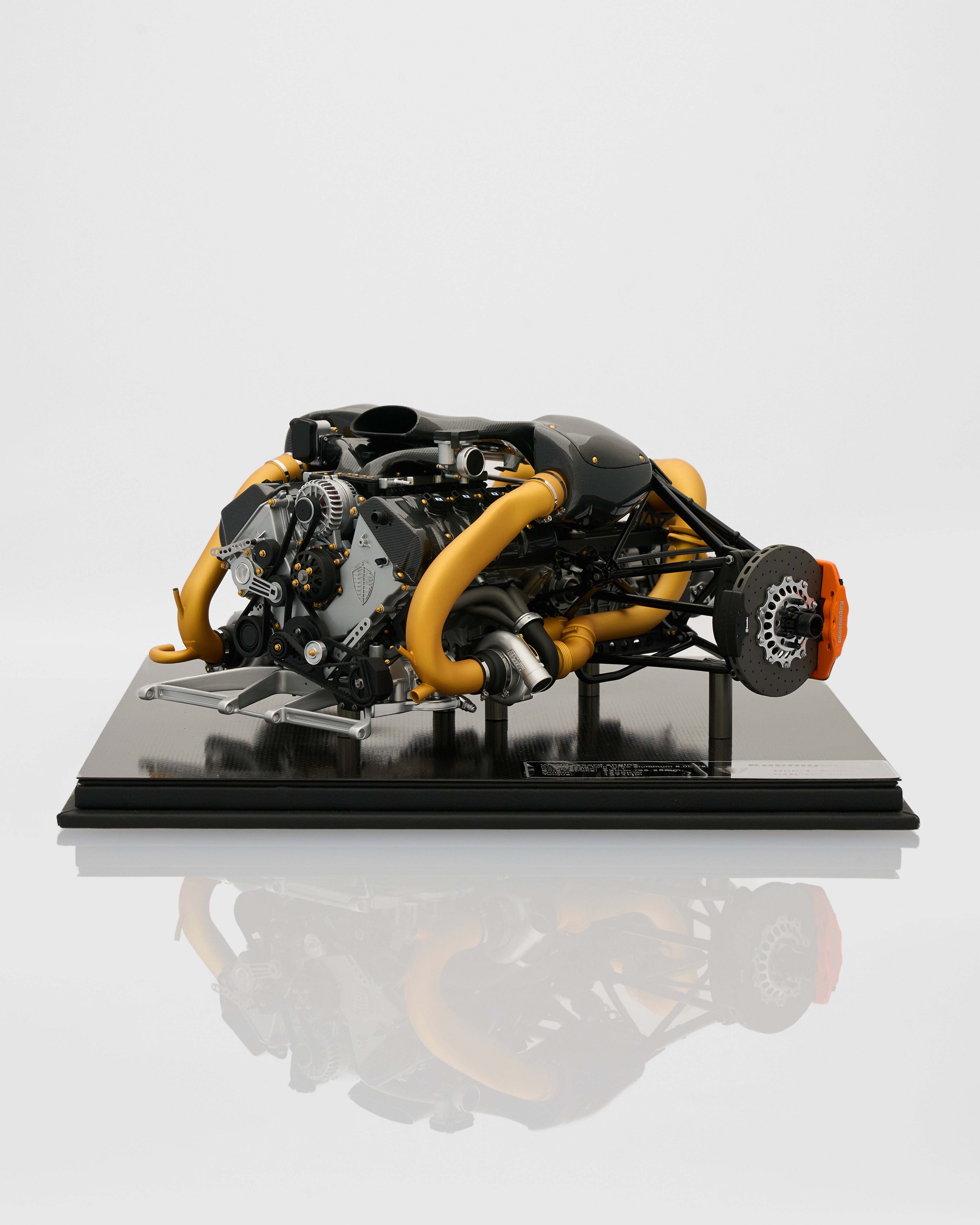 Koenigsegg One:1 Engine Scale Model (208/999) 1:6 Scale Model