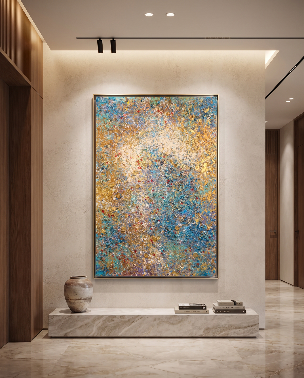 Earthy Static - Modern Luxury Wallart