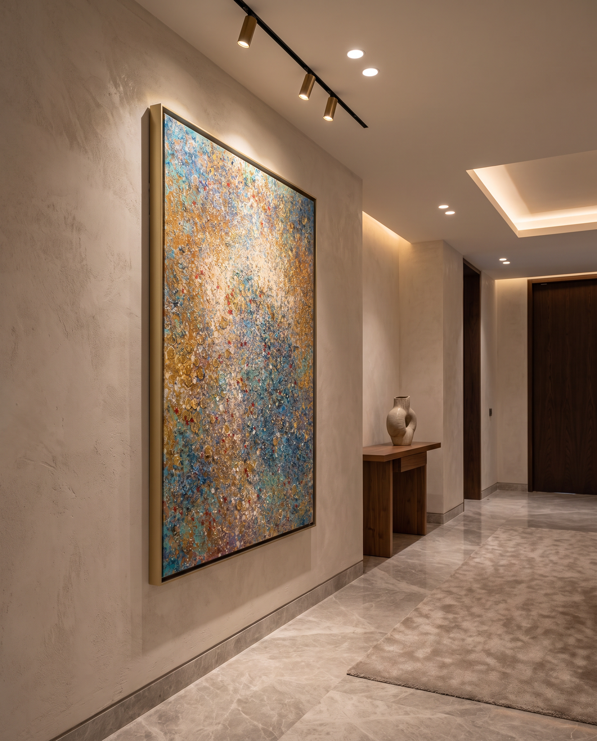 Earthy Static - Modern Luxury Wallart