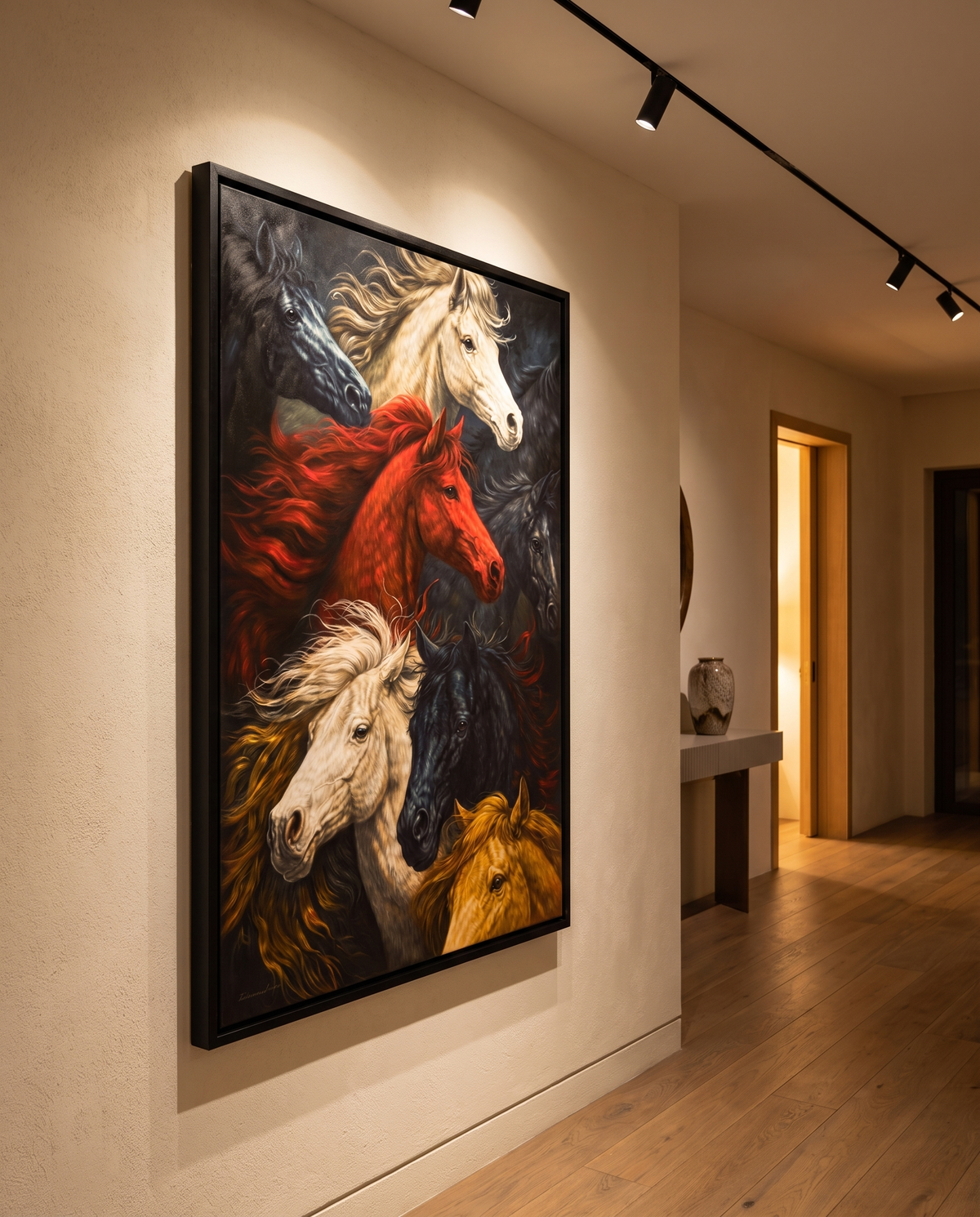 Equestrian Symphony - Modern Luxury Wallart