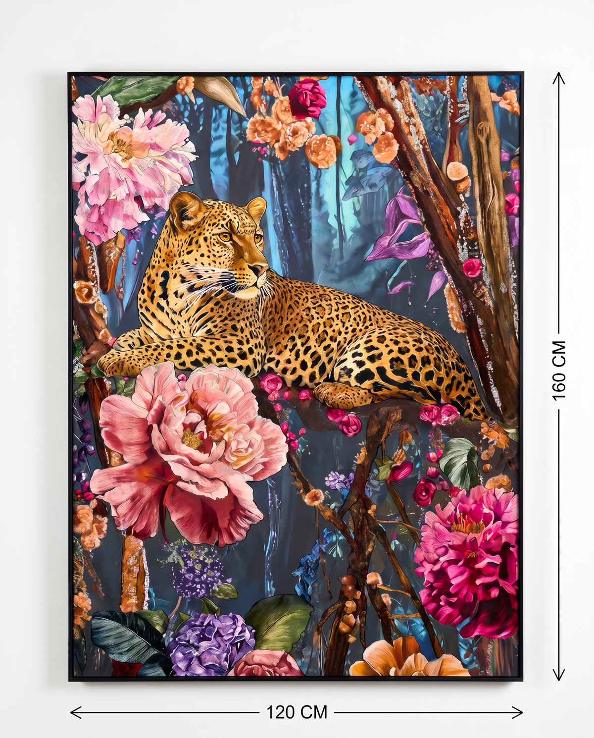 Flora & Feline - Luxury Embroidered Wallart