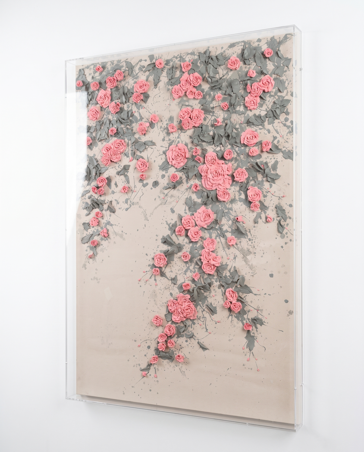 Flora’s Descent - Luxury Modern Wallart