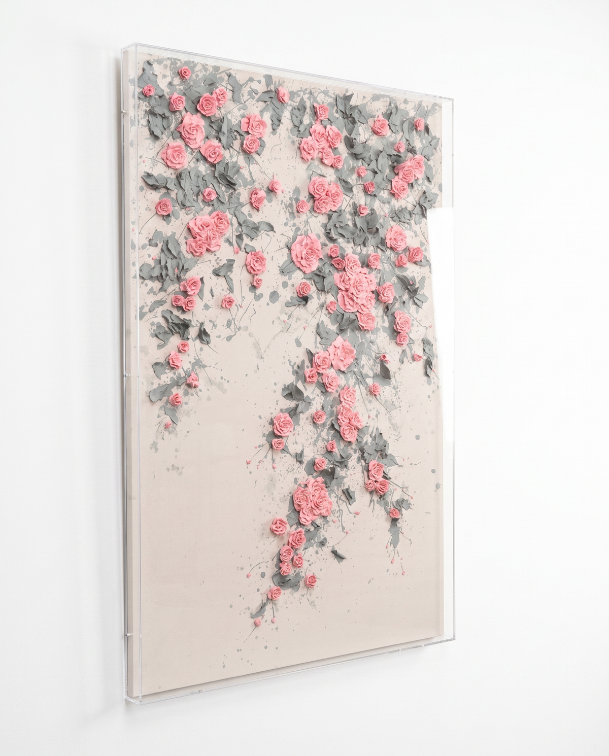 Flora’s Descent - Luxury Modern Wallart