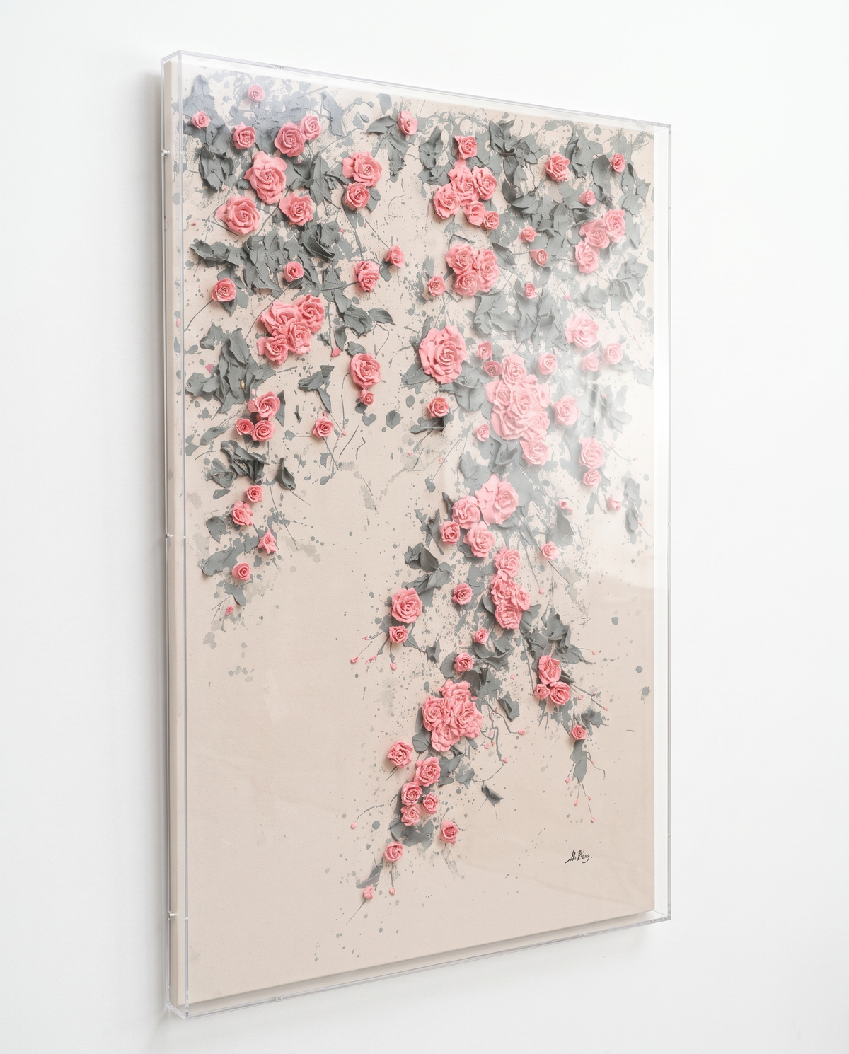 Flora’s Descent - Luxury Modern Wallart
