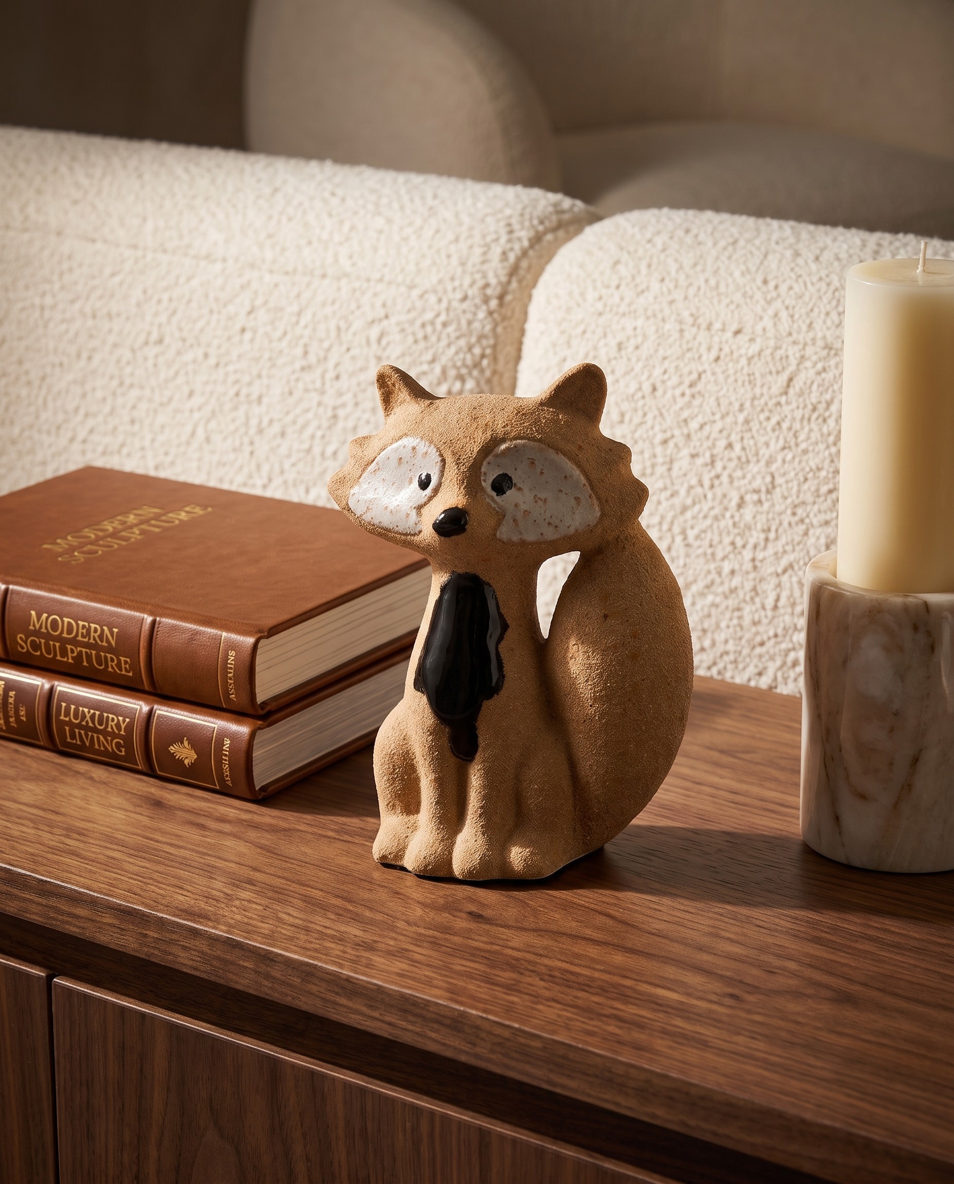 Fox Haven Ceramic Figurine