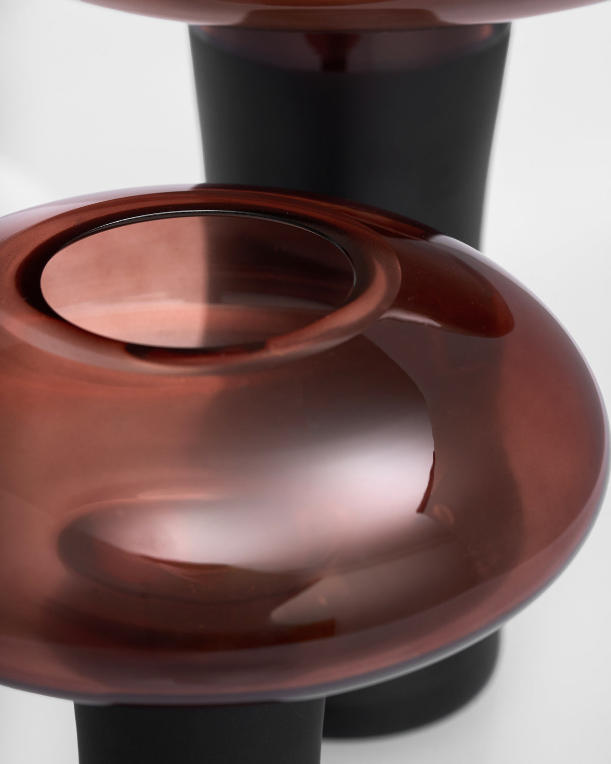 Garnet Canopy Vase Set
