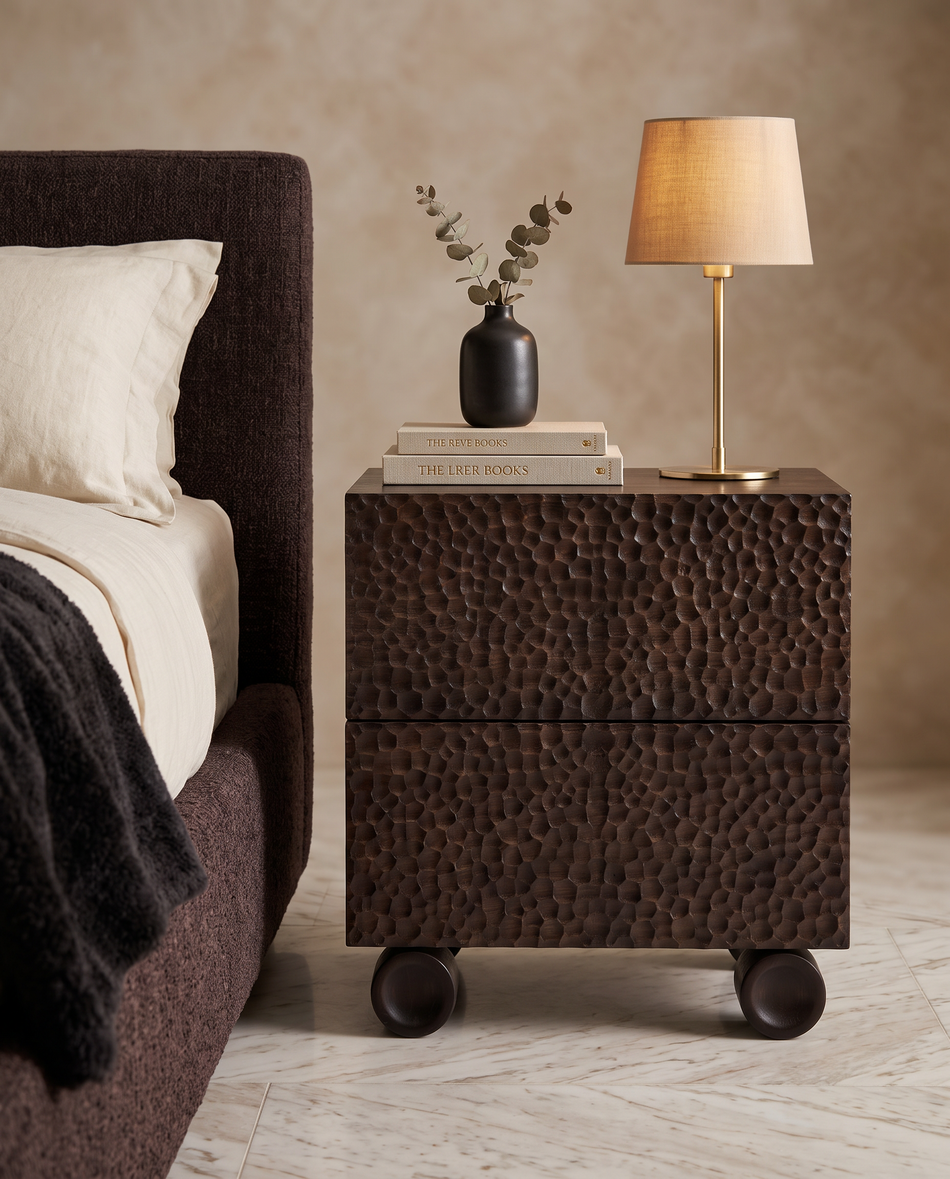 Garrison Nightstand Bedside Table(Set of 2)