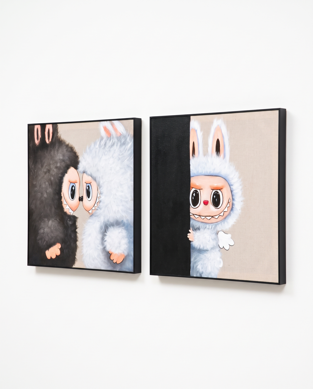 Gizmo & Pixie - Labubu Duo Wallart