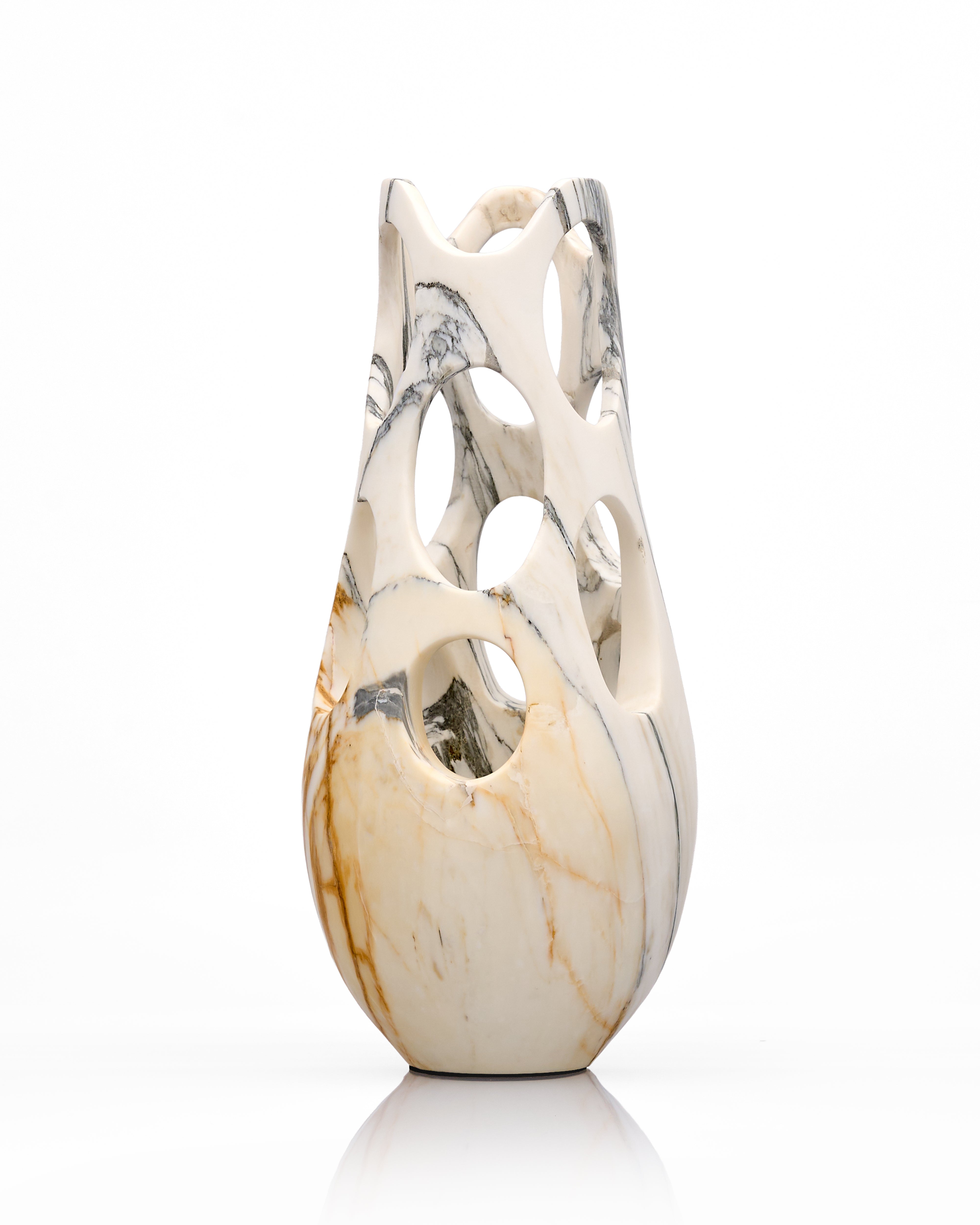 Ivory Crest Marble Decor