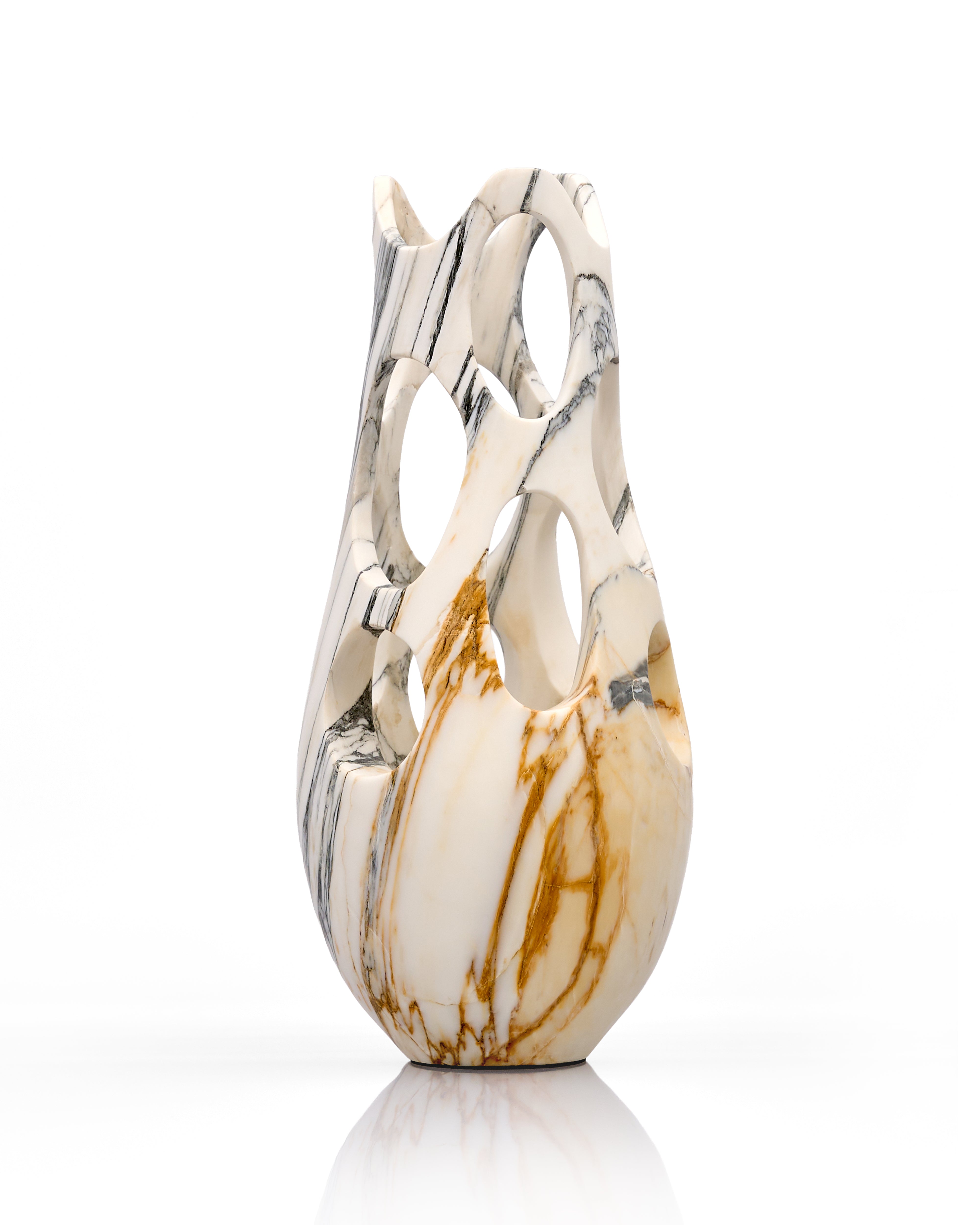 Ivory Crest Marble Decor