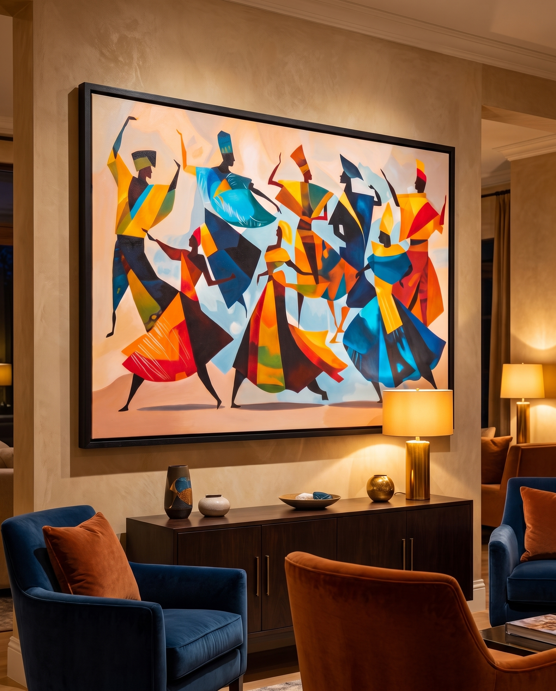 Jubilee of the Ancestors - Modern Luxury Wallart