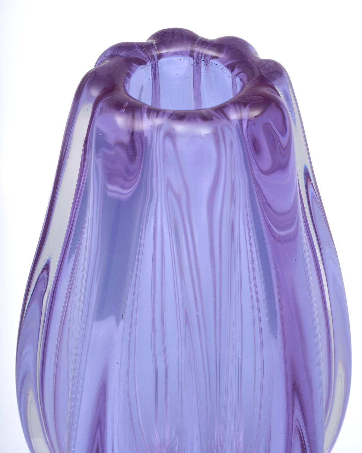 Kunzite Purple Crystal Vase