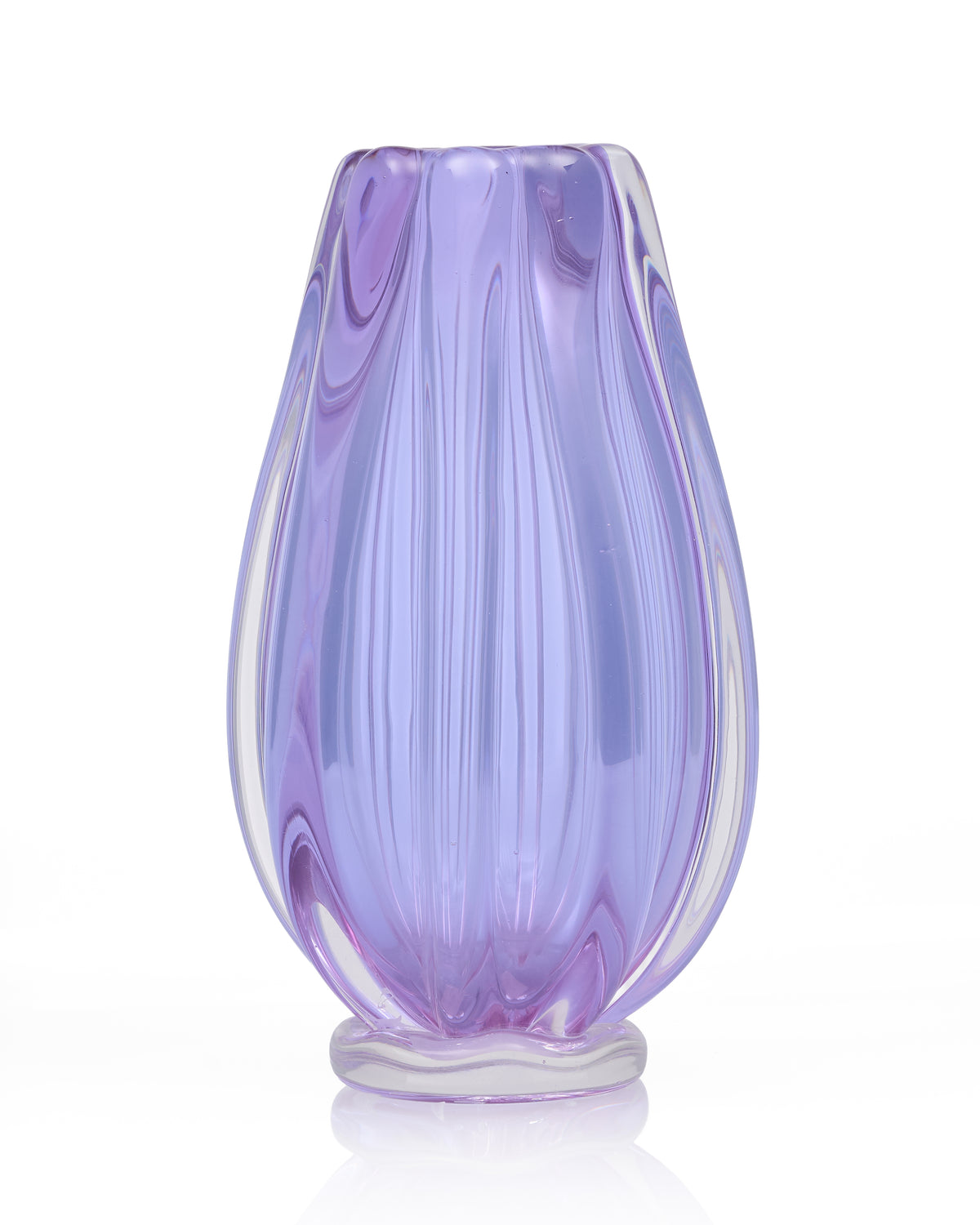 Kunzite Purple Crystal Vase