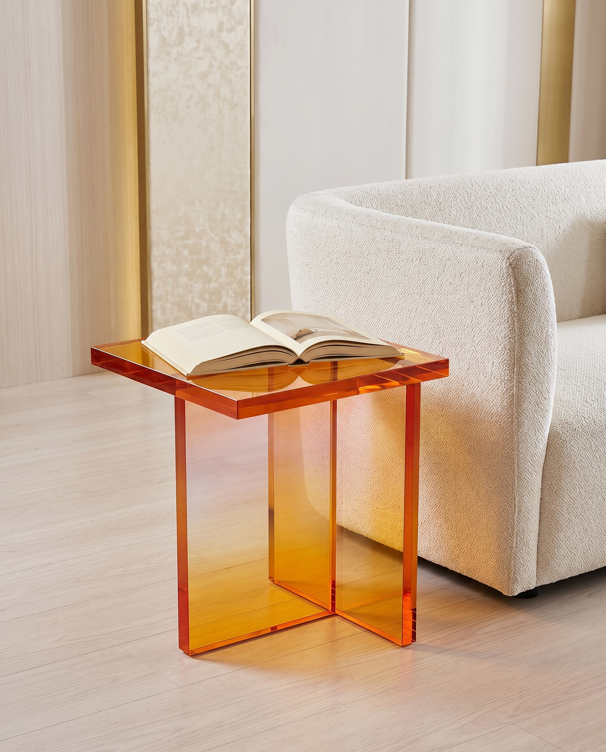 Lucent Lux Acrylic Side Table