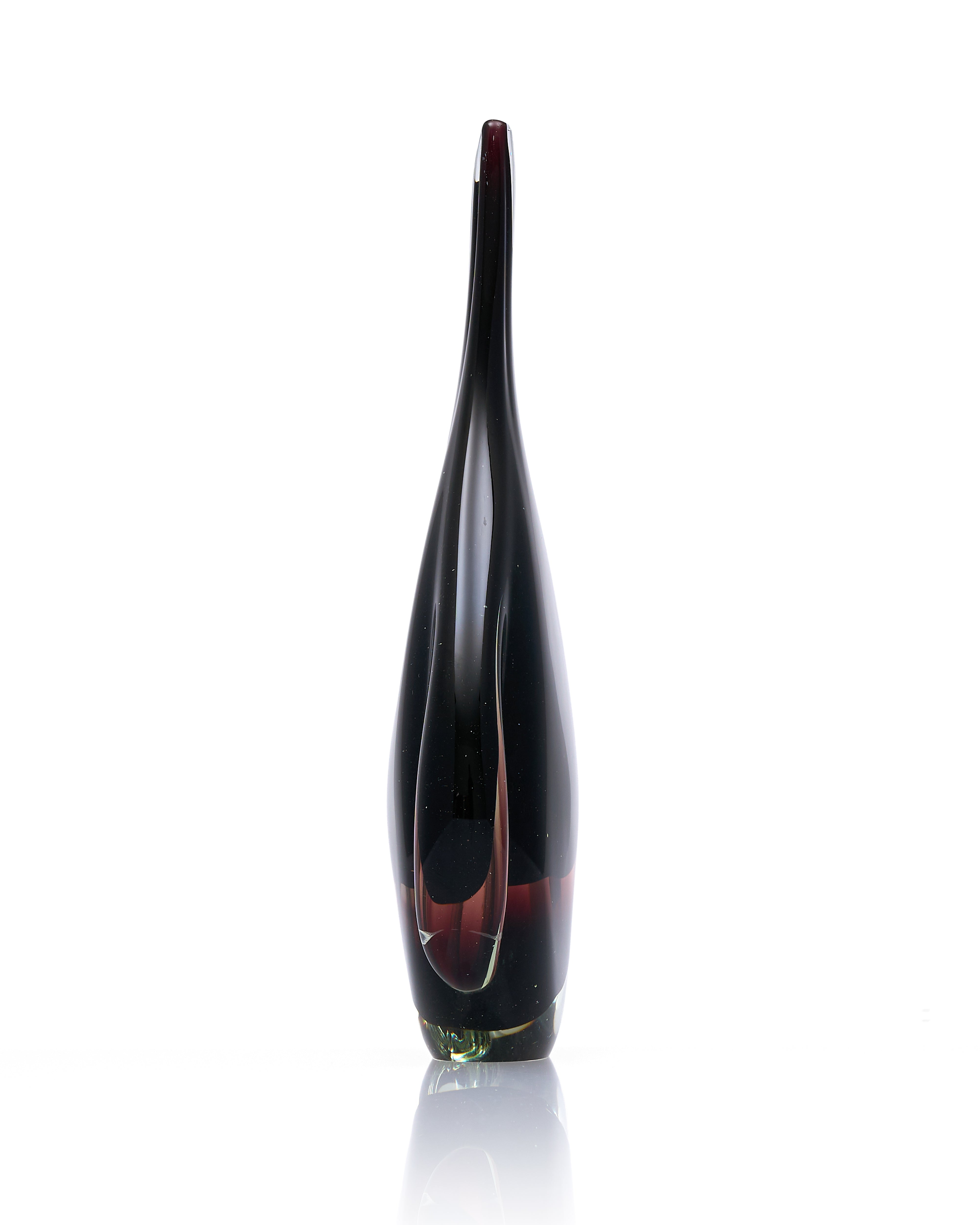 Luminous Drop Black Crystal Decor