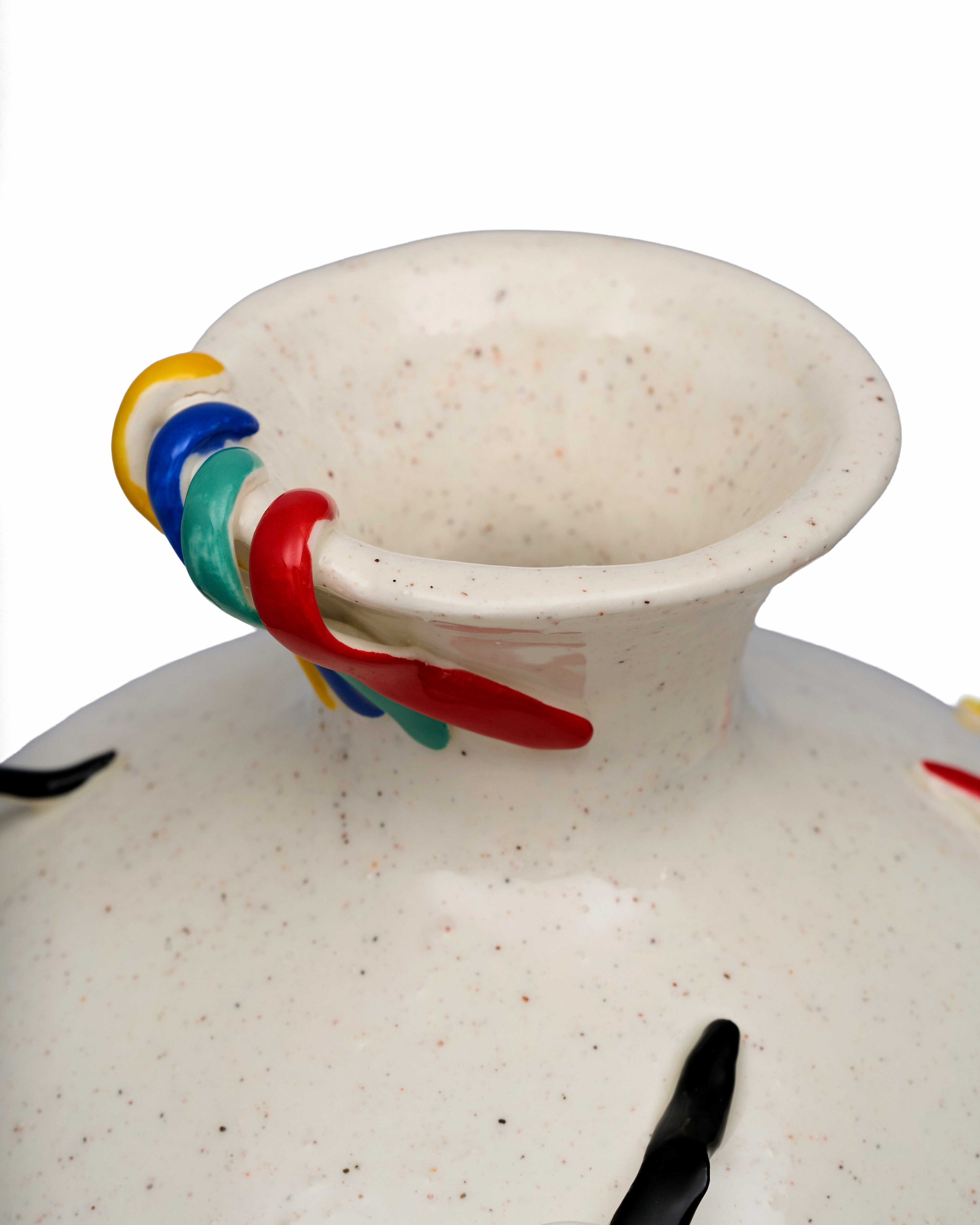 Luna Glaze Ceramic Vase