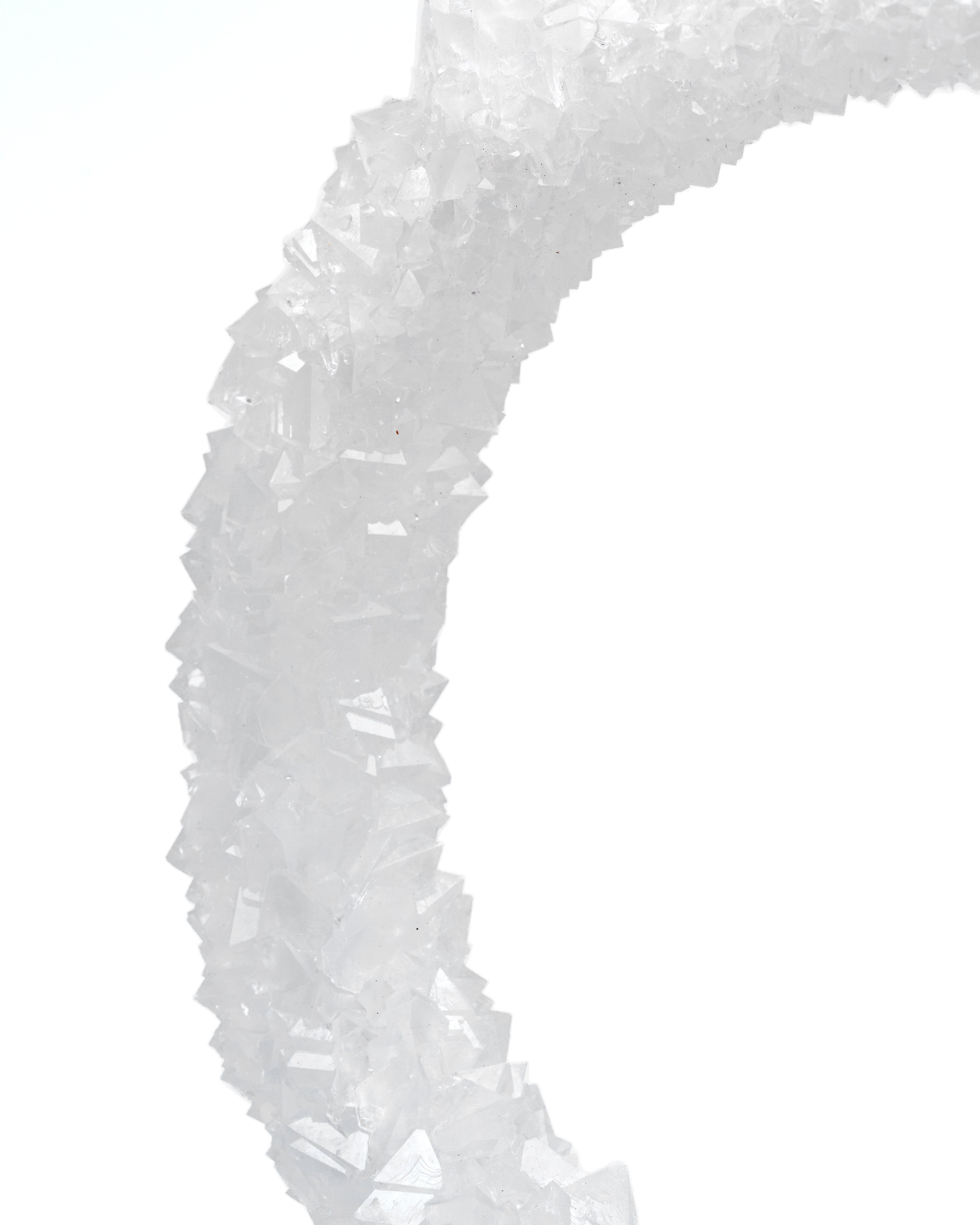 Luna Ring Crystal White Decor