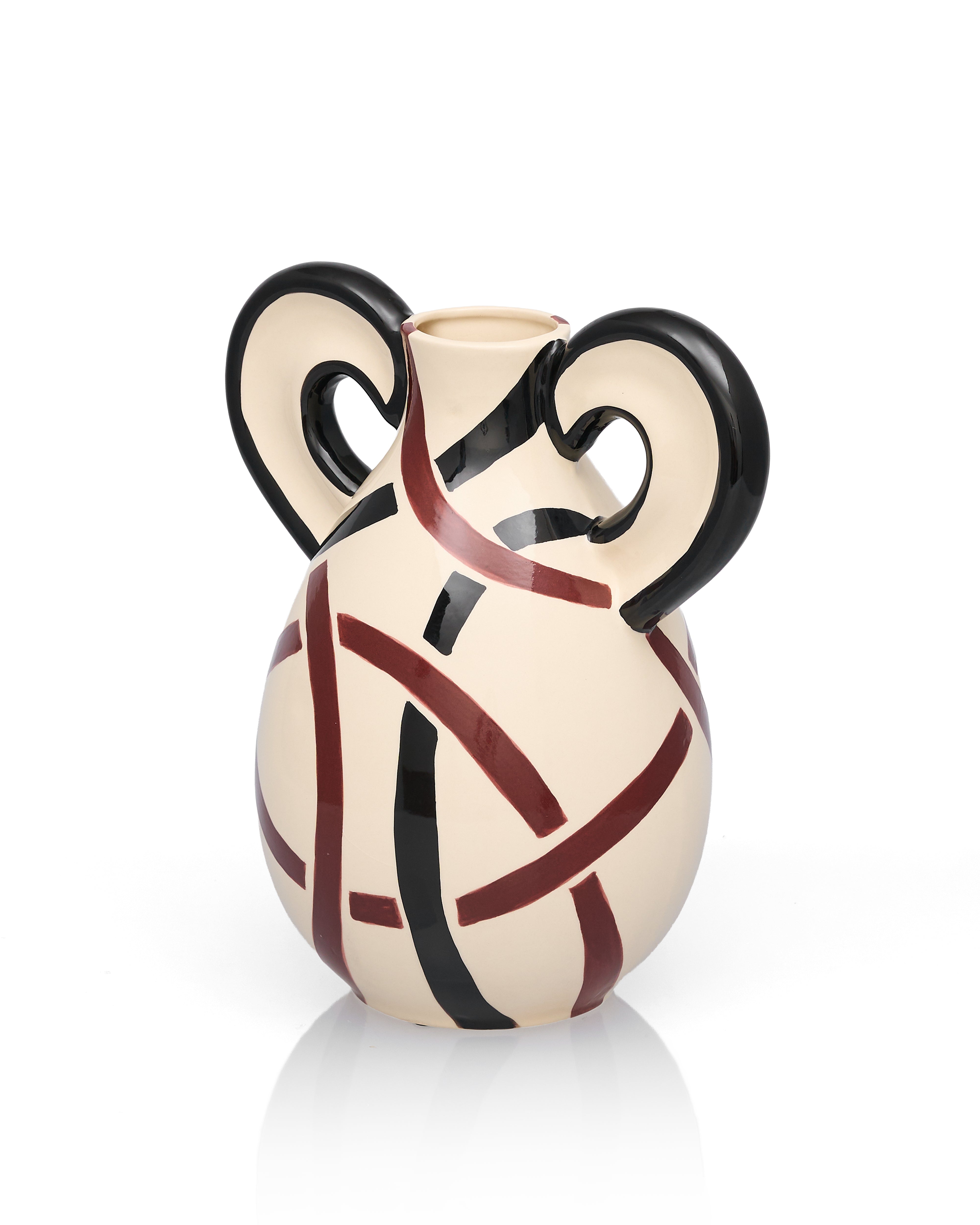 Luxe & Luminary Art Deco Style Vases