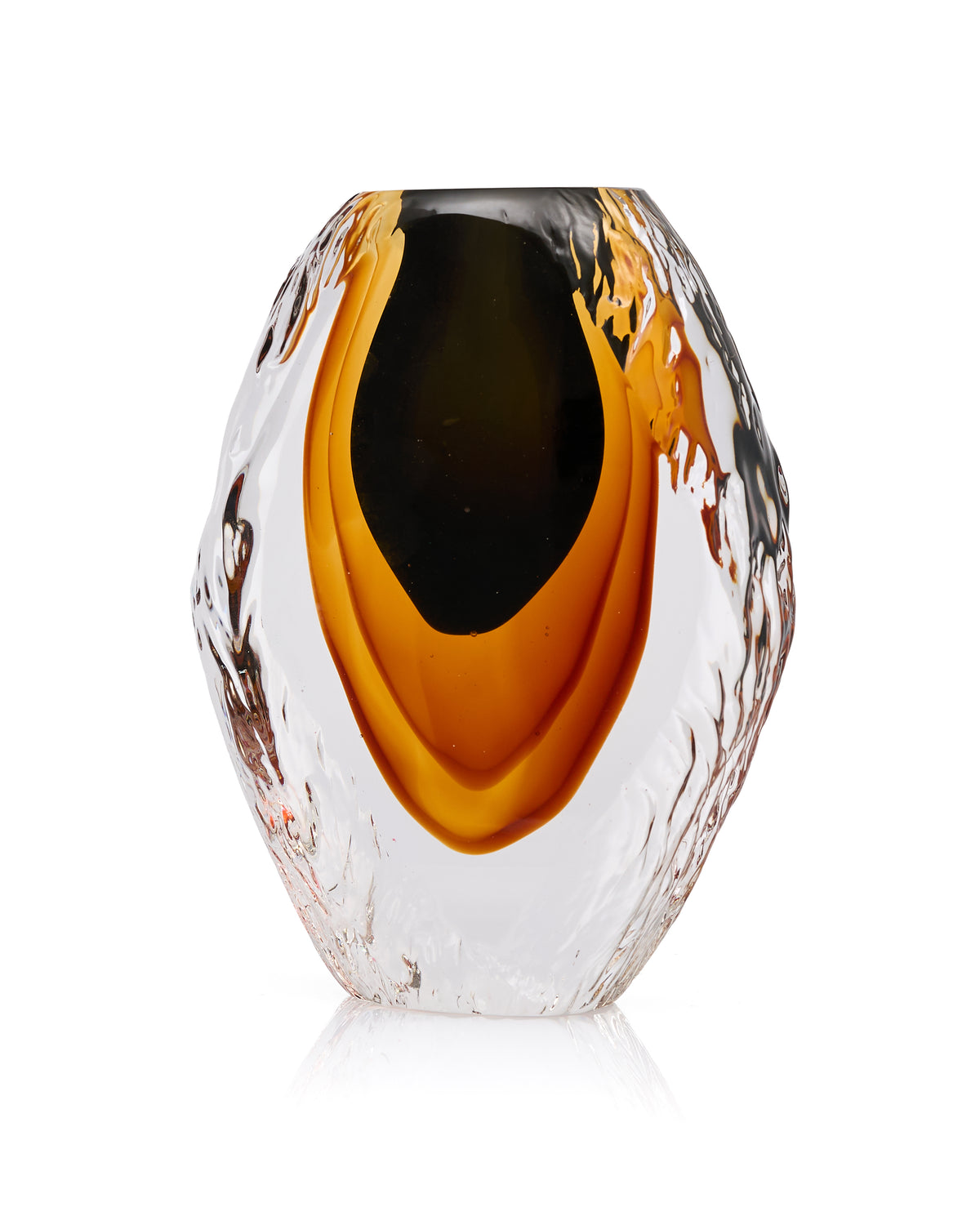 Magma Core Crystal Vase