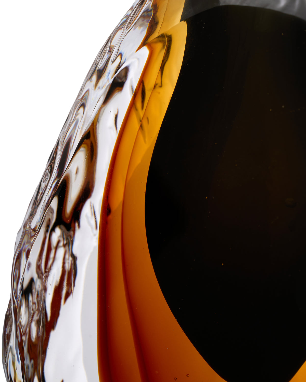 Magma Core Crystal Vase