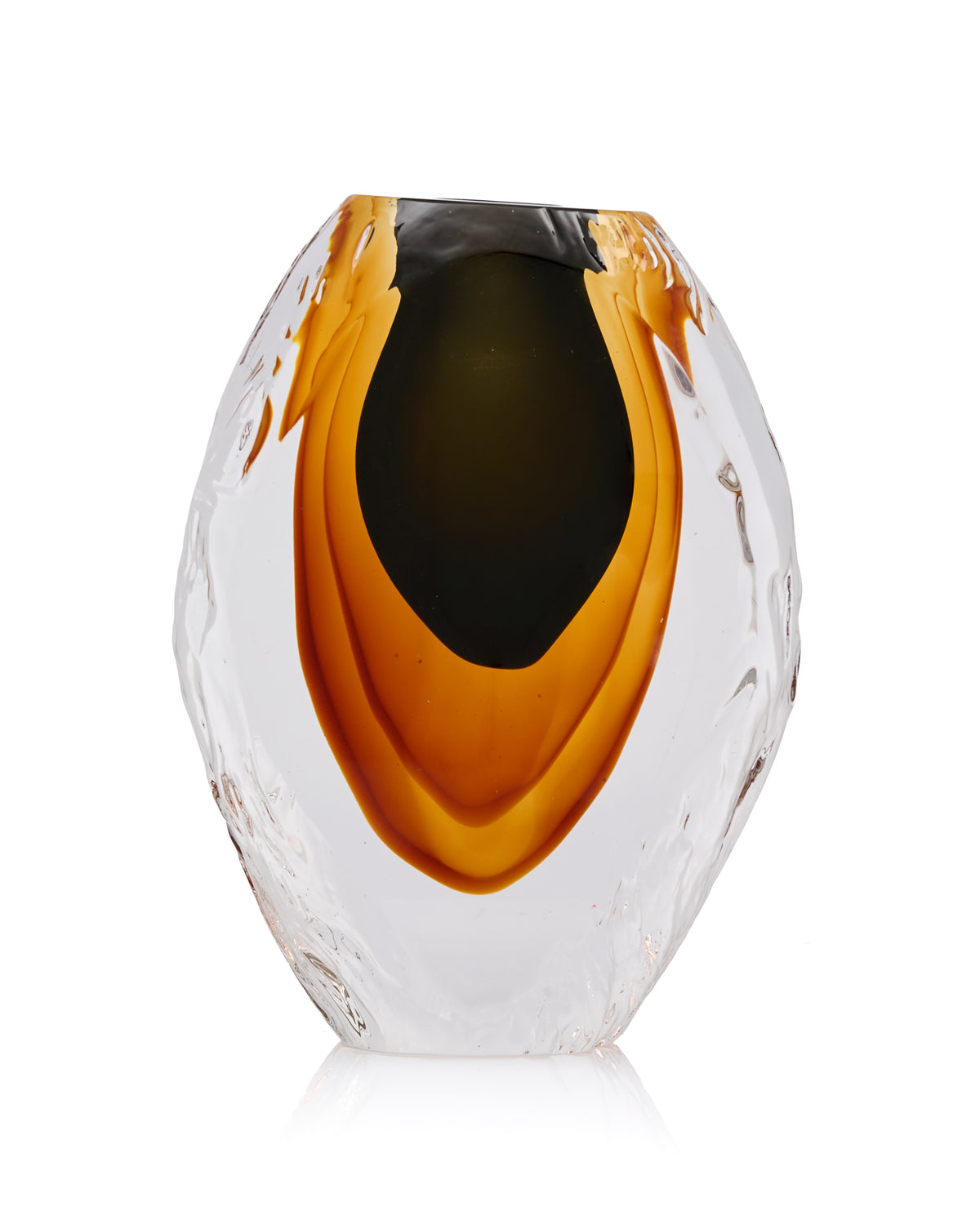 Magma Core Crystal Vase
