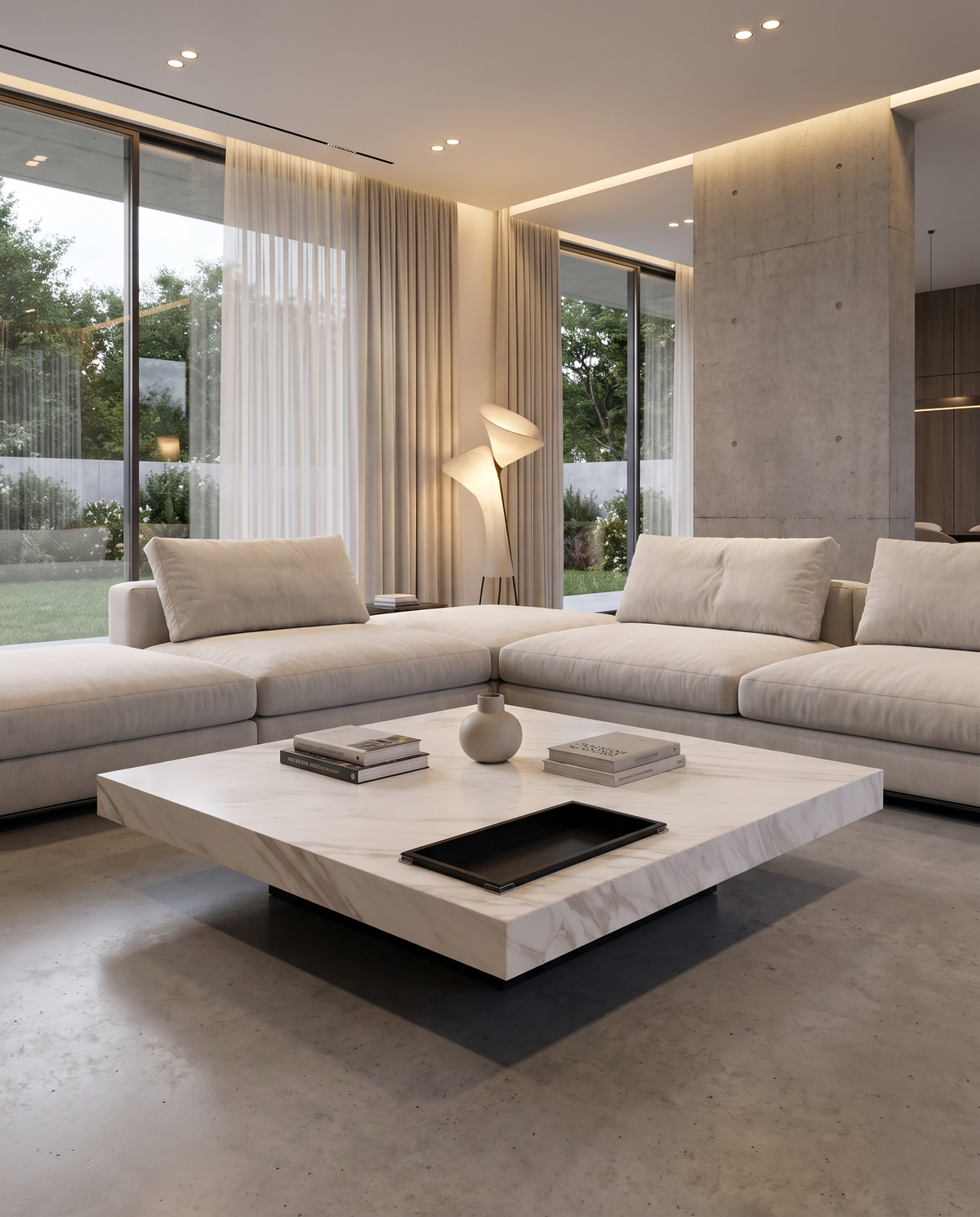Marbrex Sunk Coffee Table