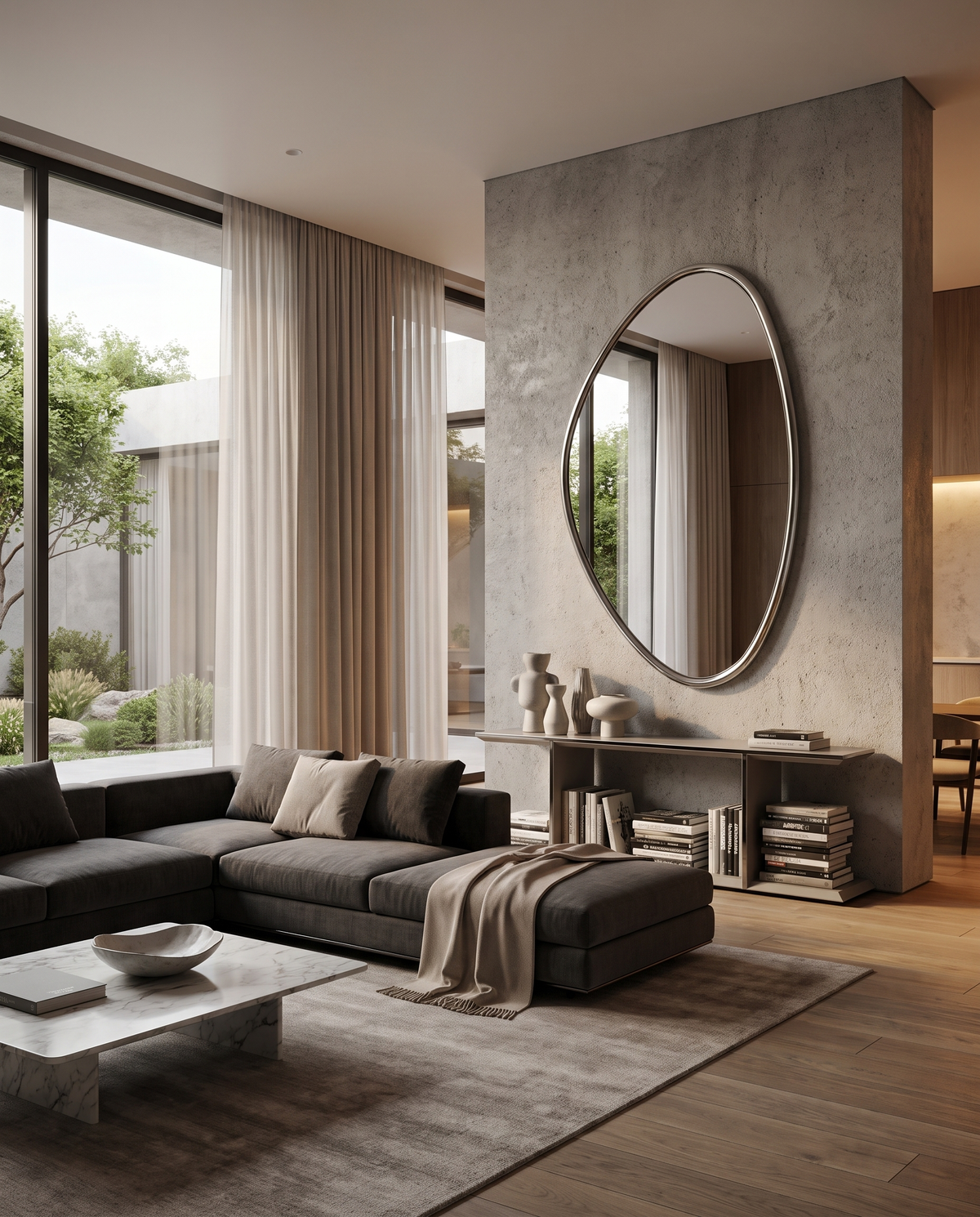 Meridian Liquid Edge Mirror