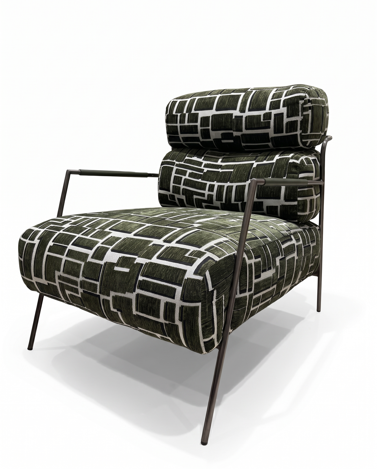 Merlot Armchair - Army Green