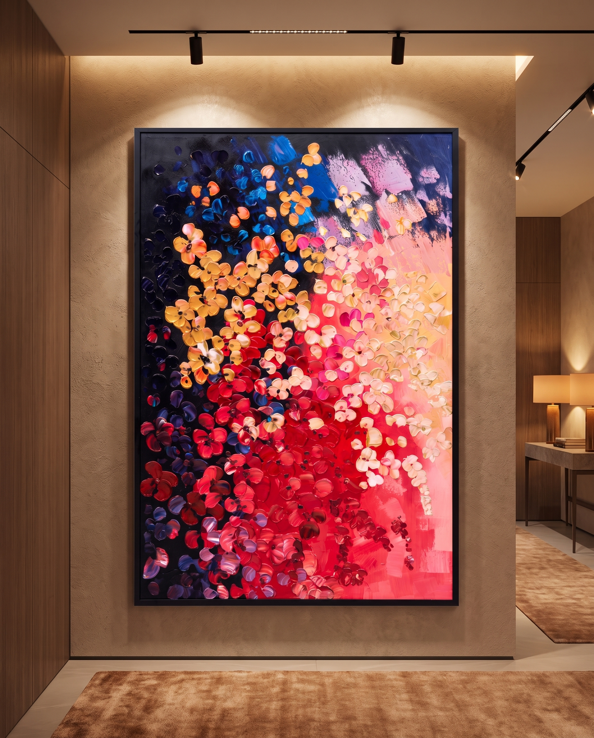 Midnight Botanica - Modern Luxury Wallart