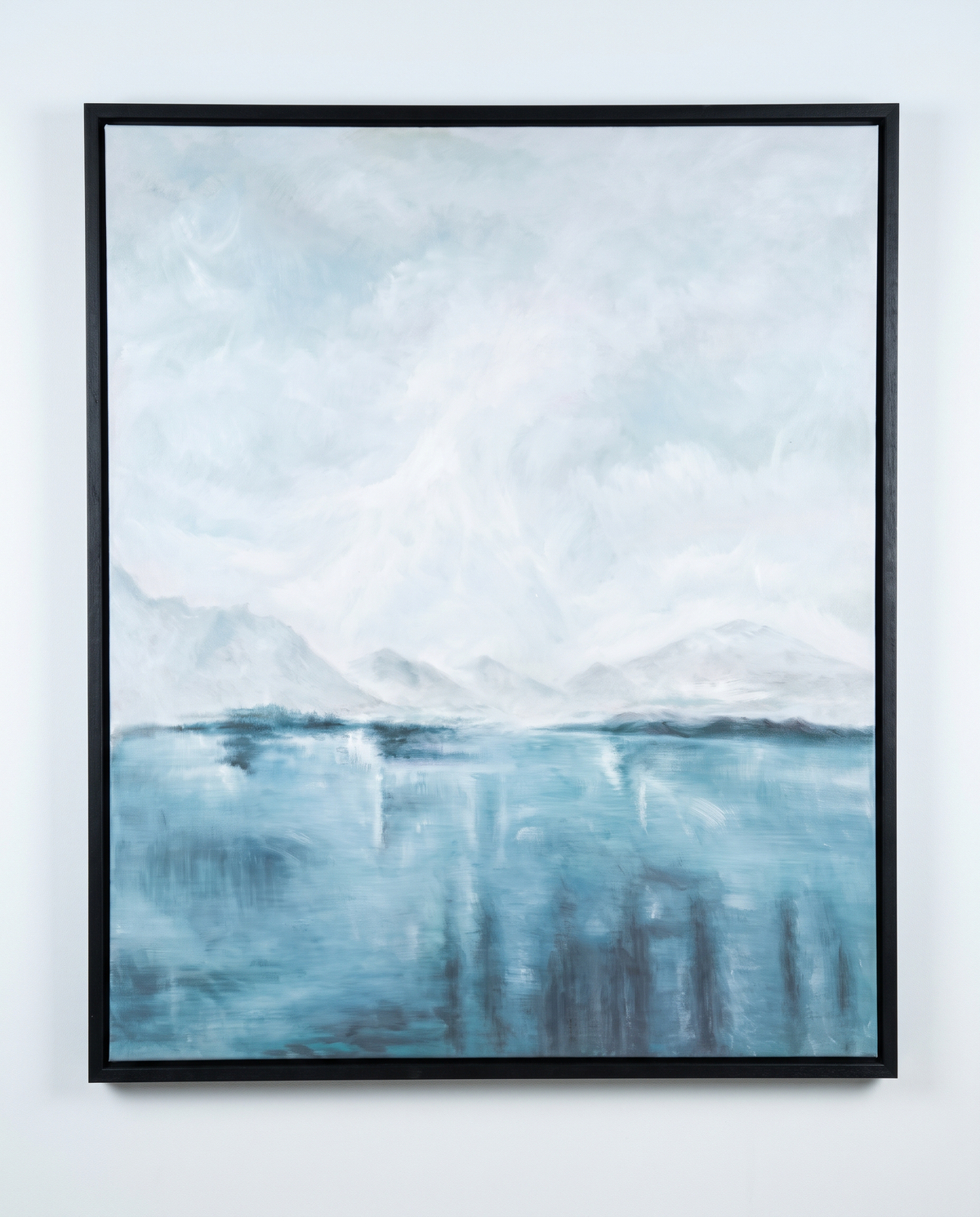 Misty Meridian - Modern Abstract Wallart