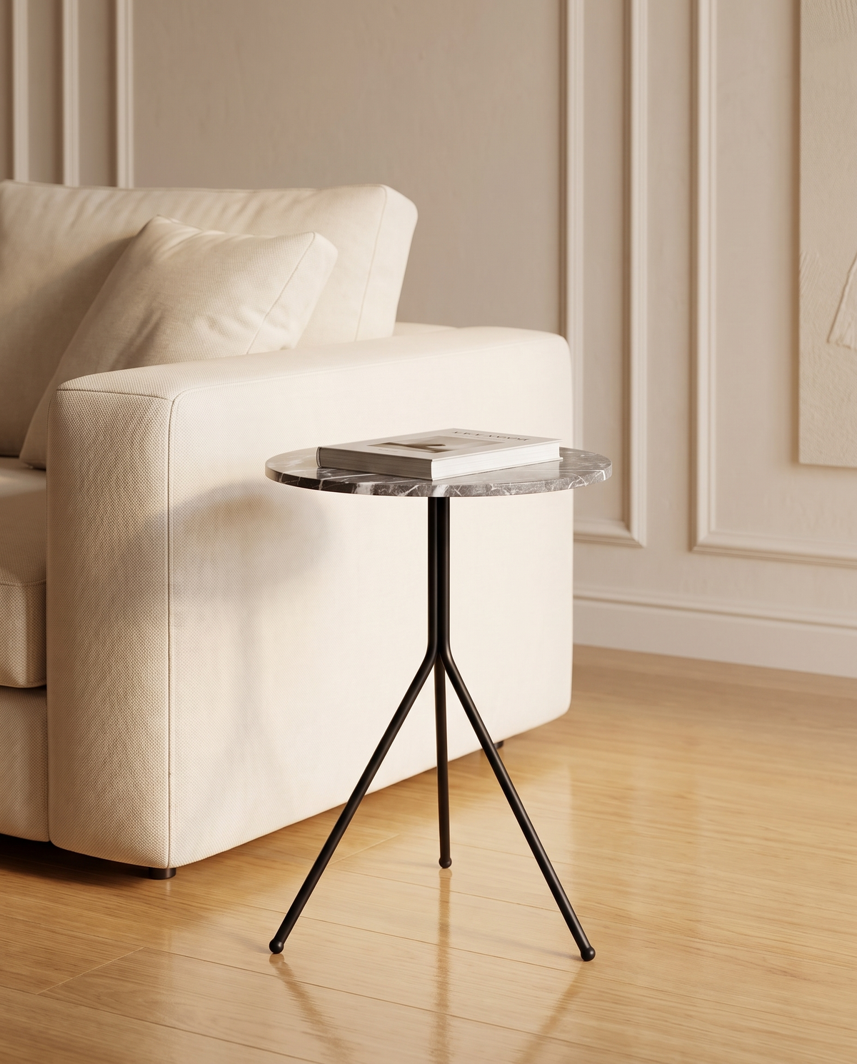 Moisac Grey Side Table