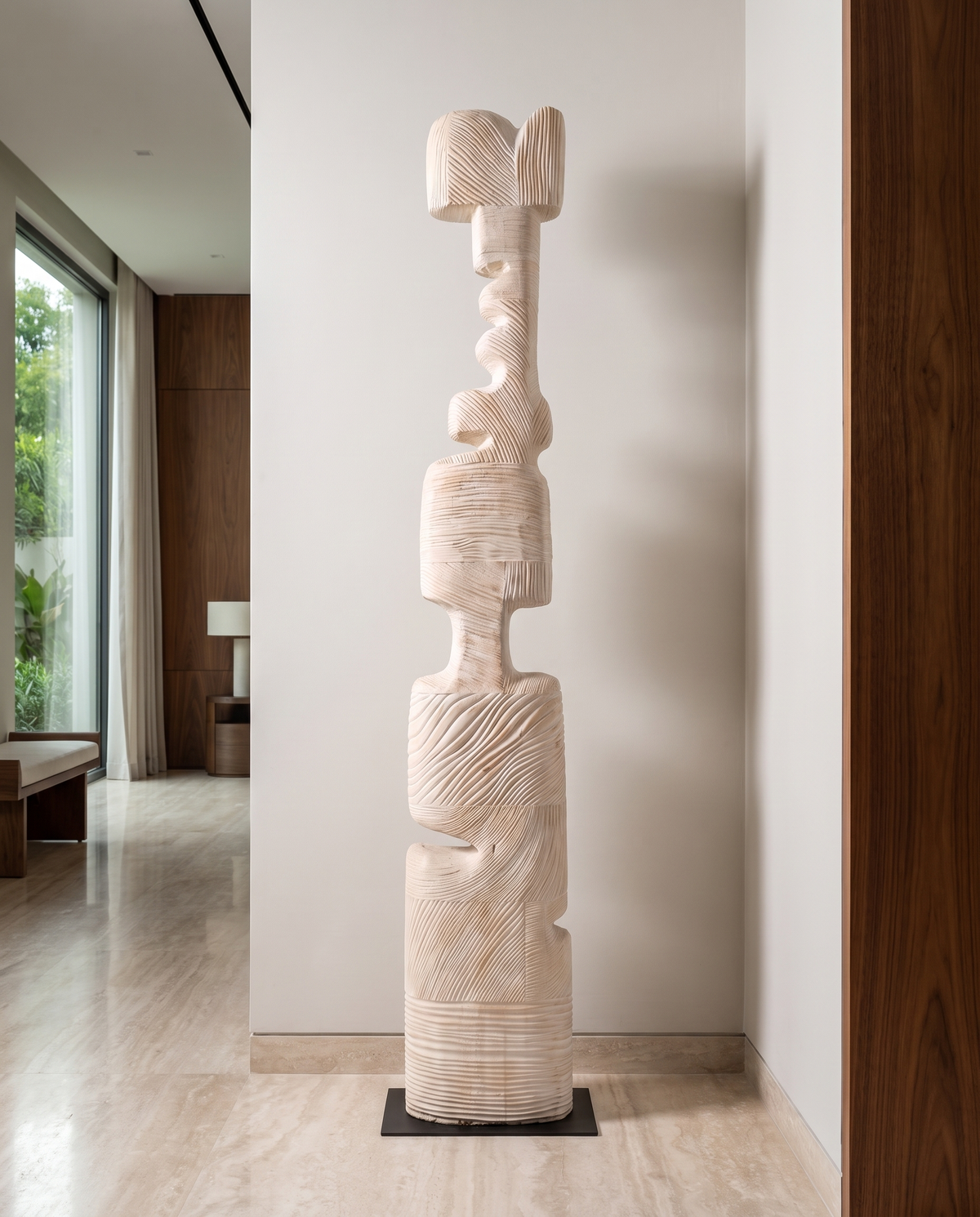 Monolith No. 7 Large Wooden Sculpture