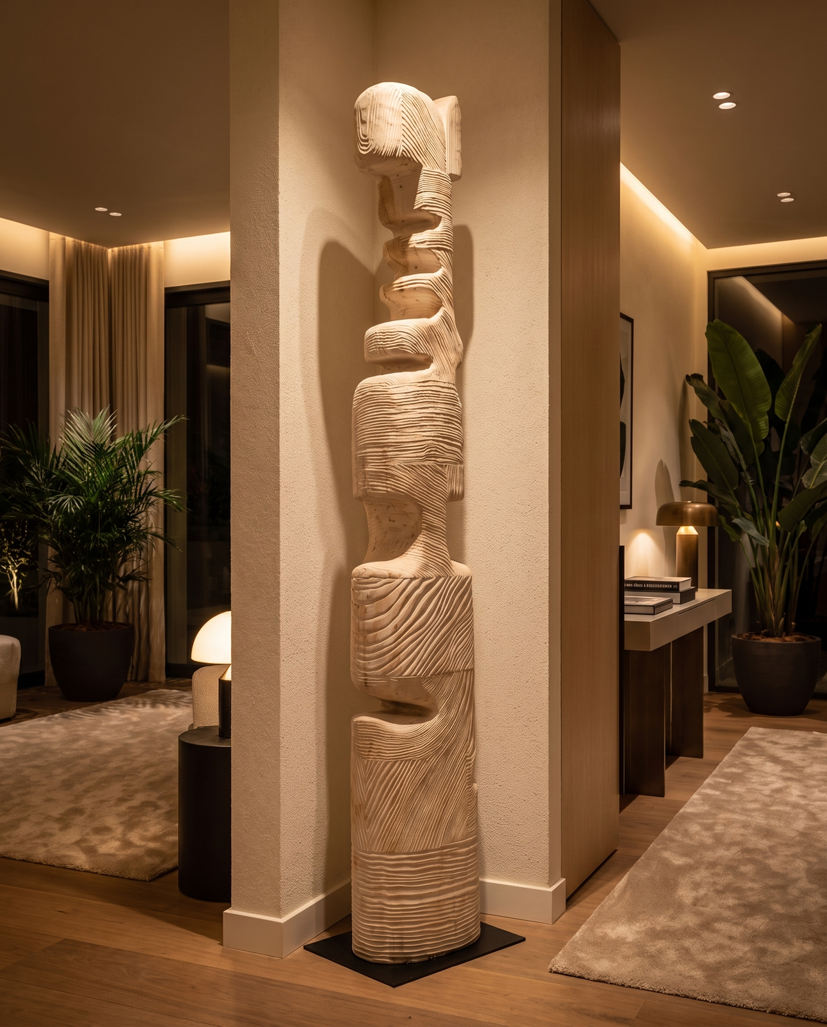 Monolith No. 7 Large Wooden Sculpture