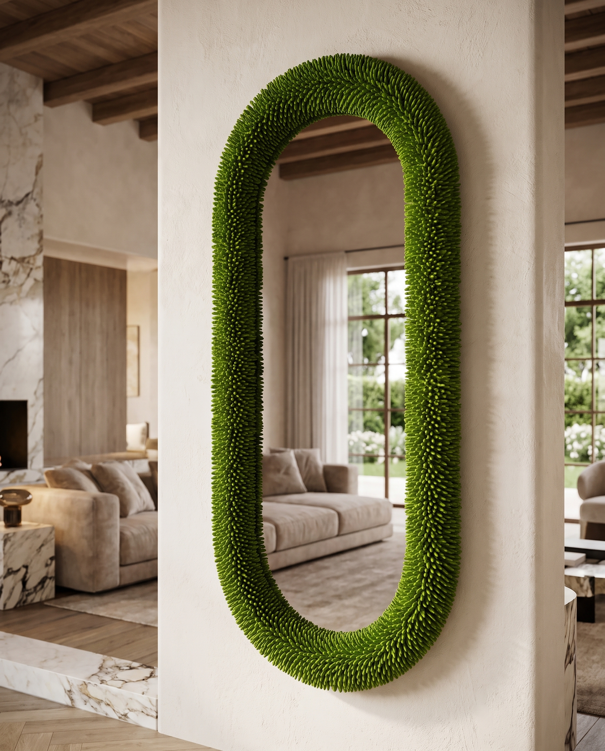 Moss Spire Long Mirror