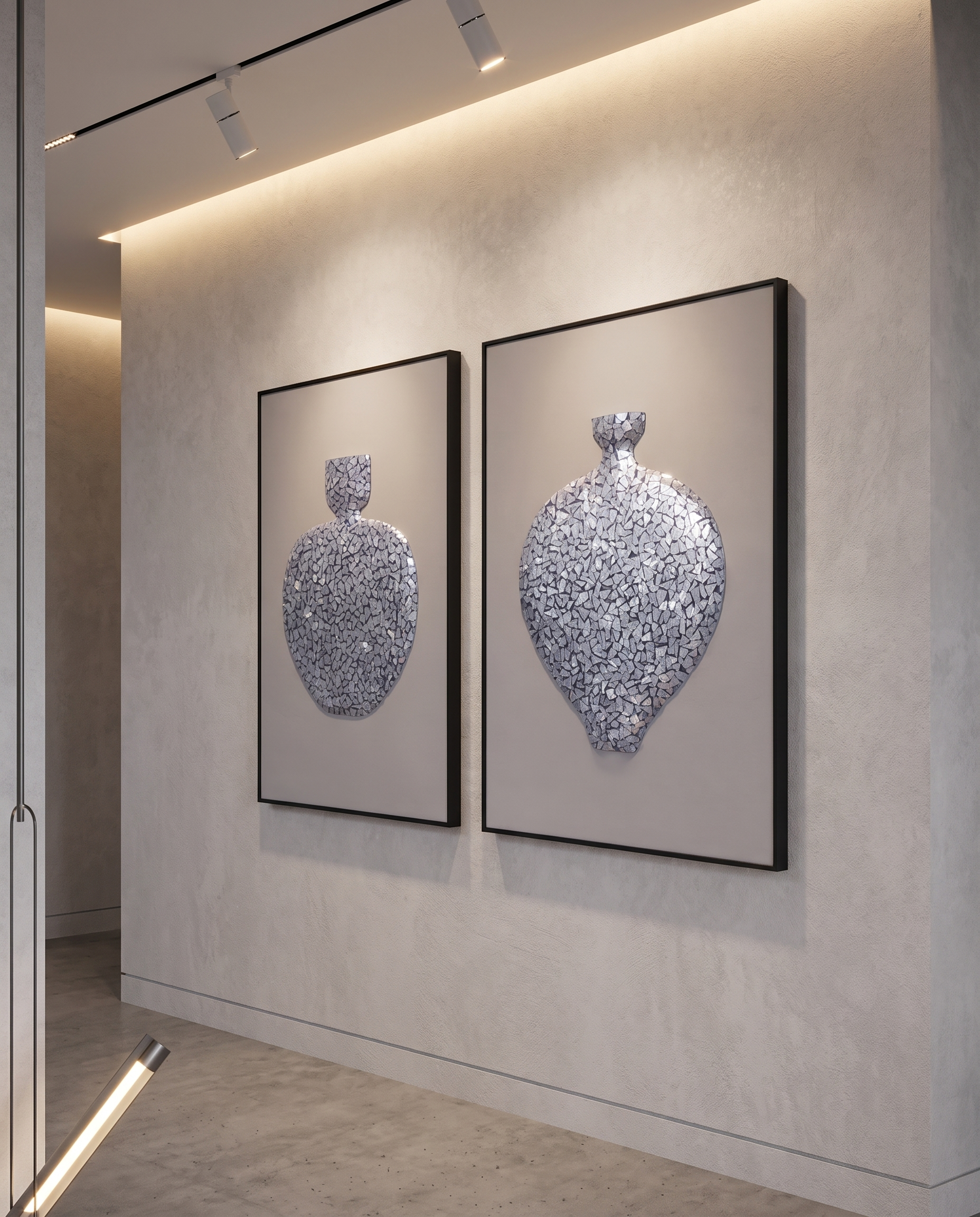Nacreous Vessels - Modern Luxury Wallart