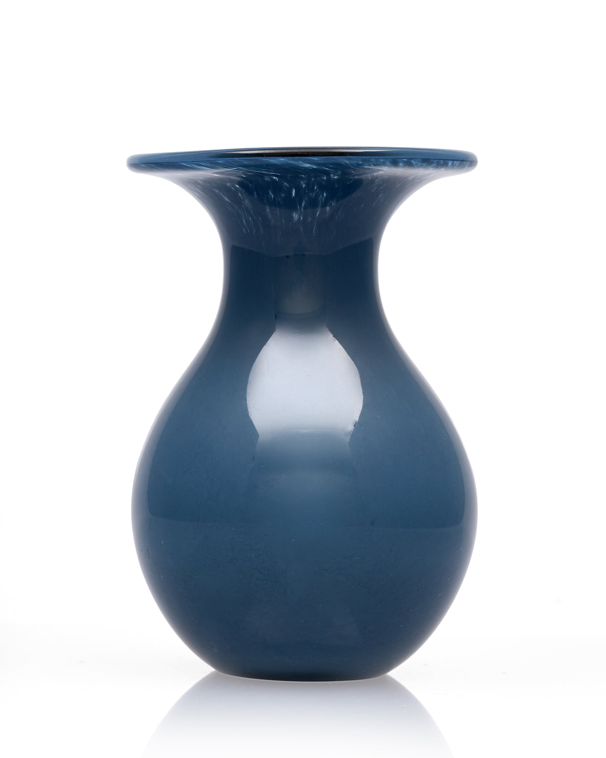 Opaline Deep Blue Vase