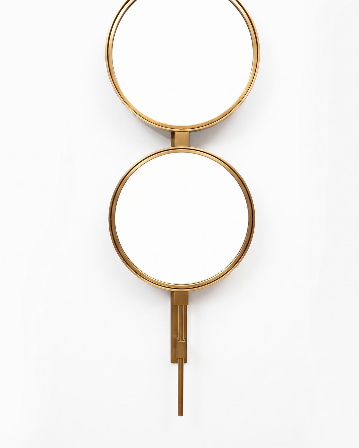 Orbital Drop - Button Wall Mirror Duo