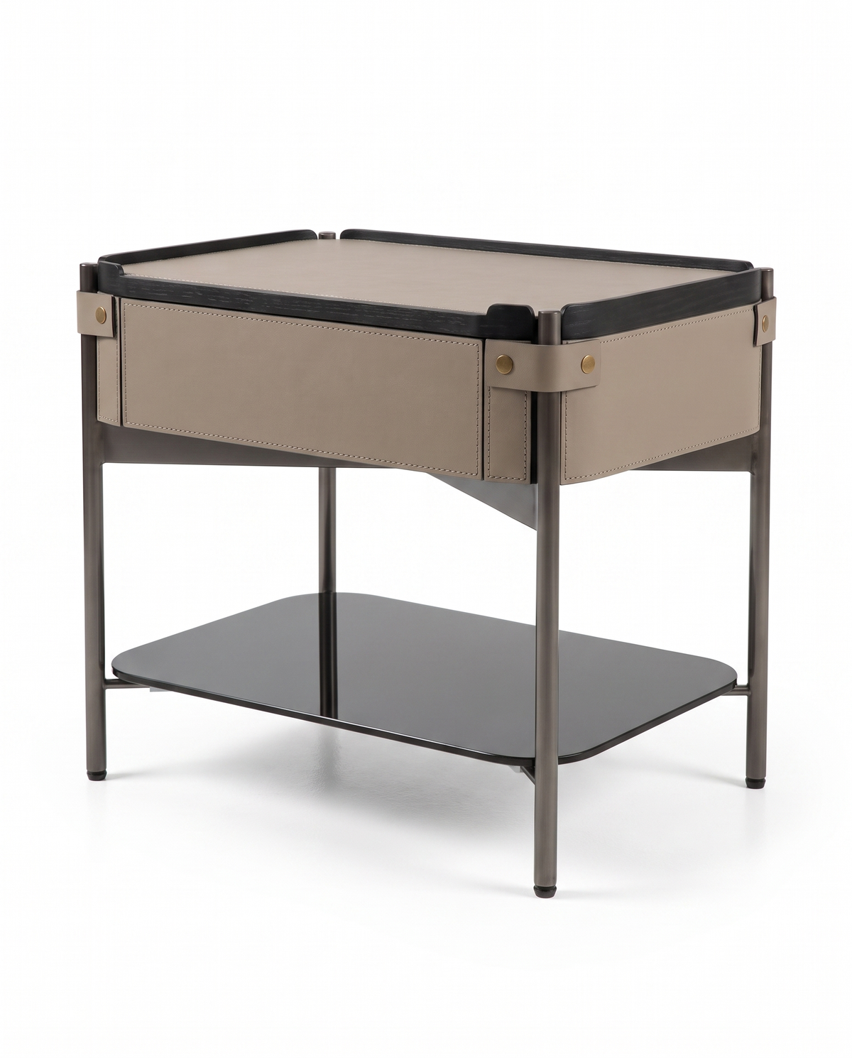 Panzano Nightstand Bedside Table(Set of 2)