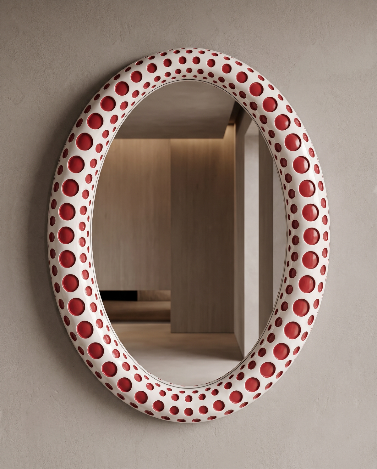 Polka Statement Mirror