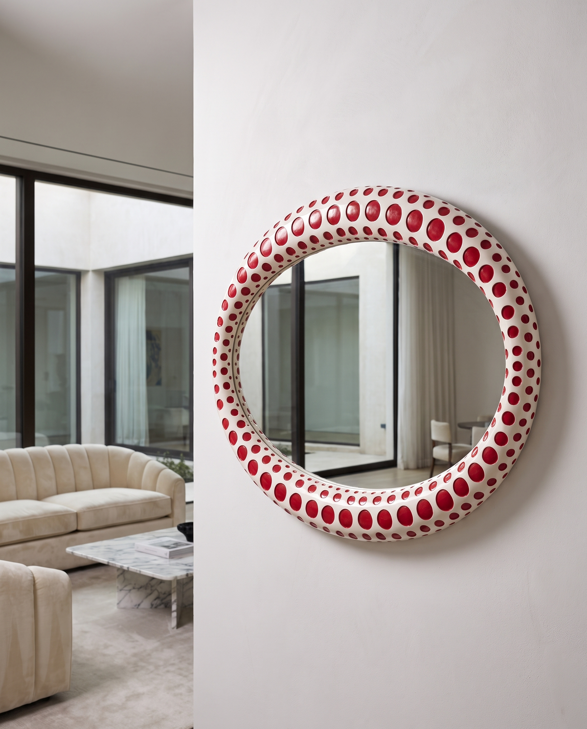 Polka Statement Mirror