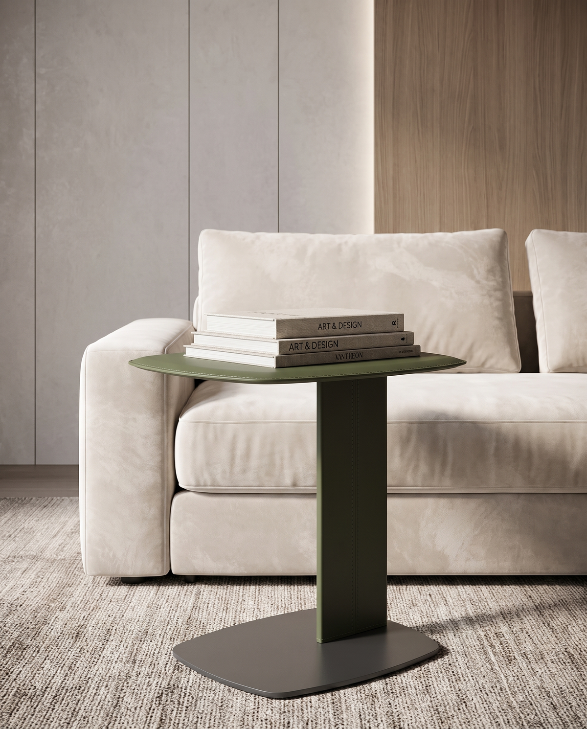 Reah Army Green Side Table